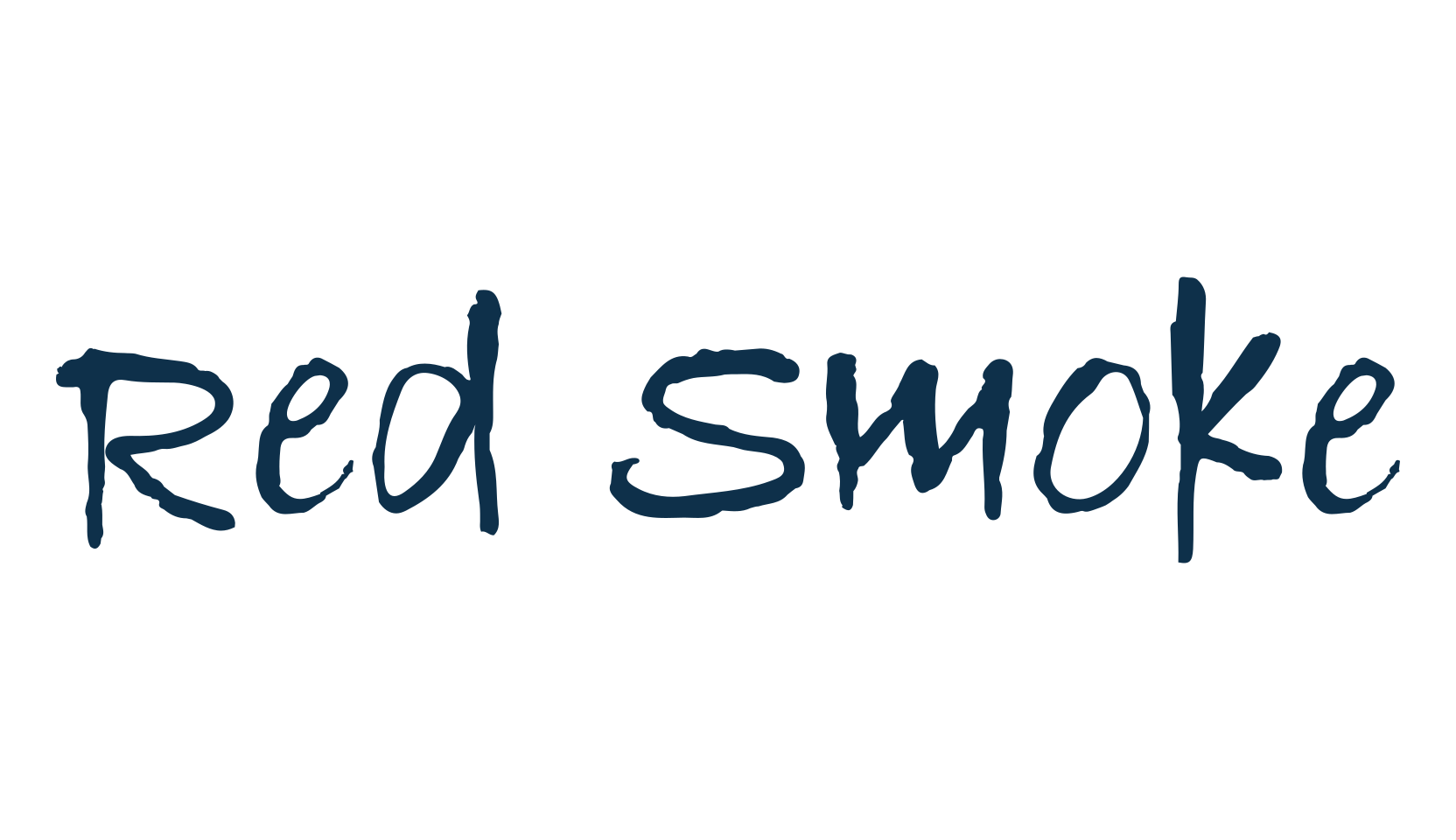 Red Smoke, holiday halloween fancy decorative horror font preview