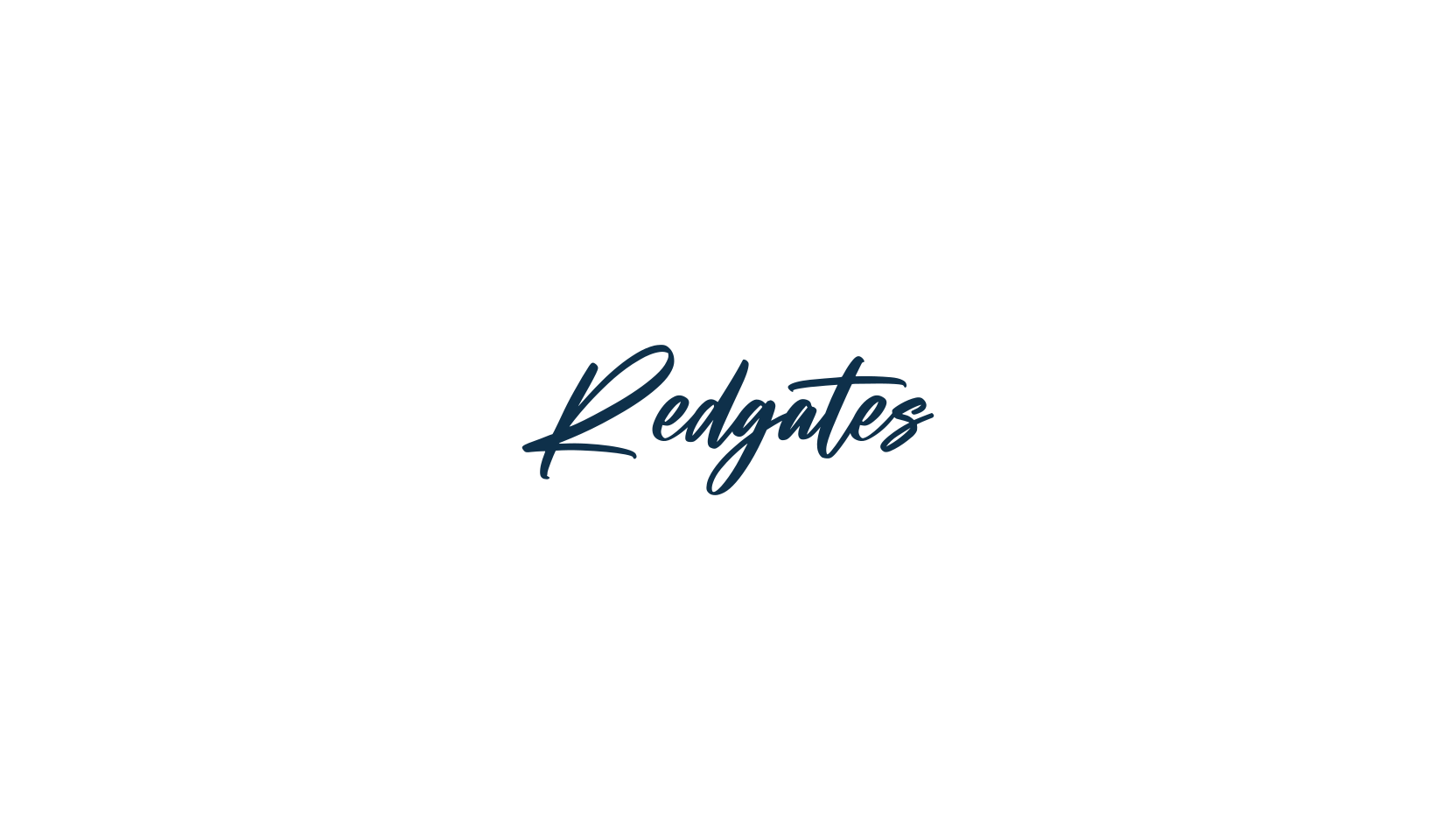 Redgates, script handwritten fancy decorative calligraphy font preview