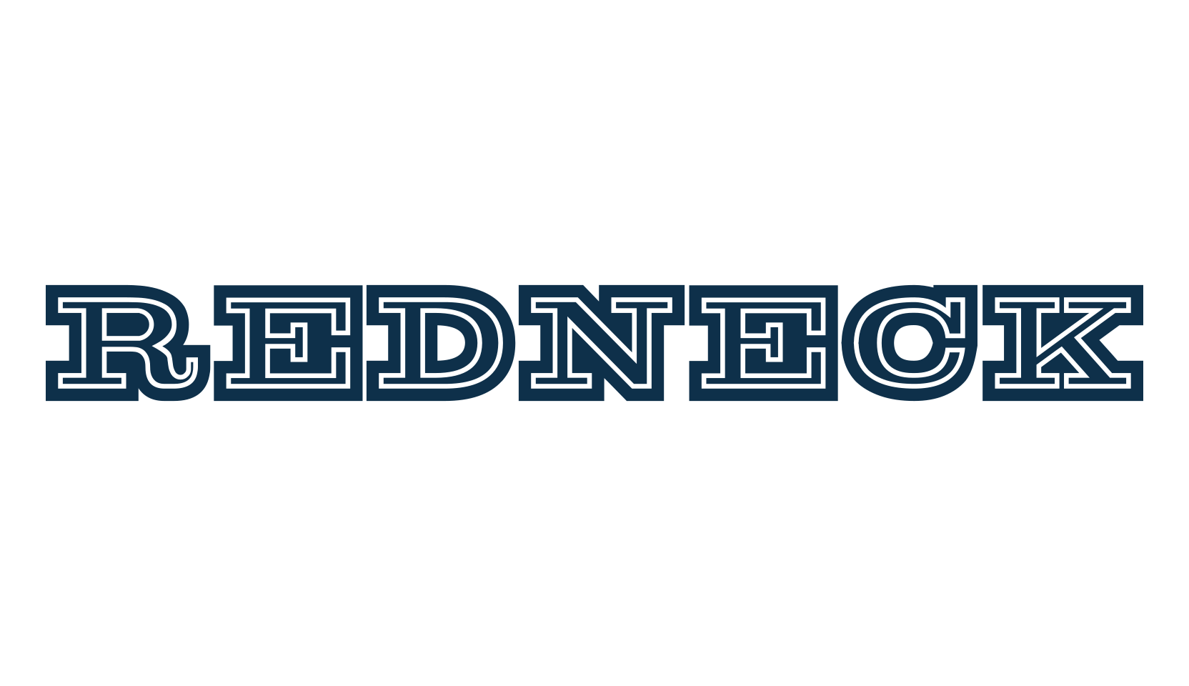 Redneck, fancy various basic font preview