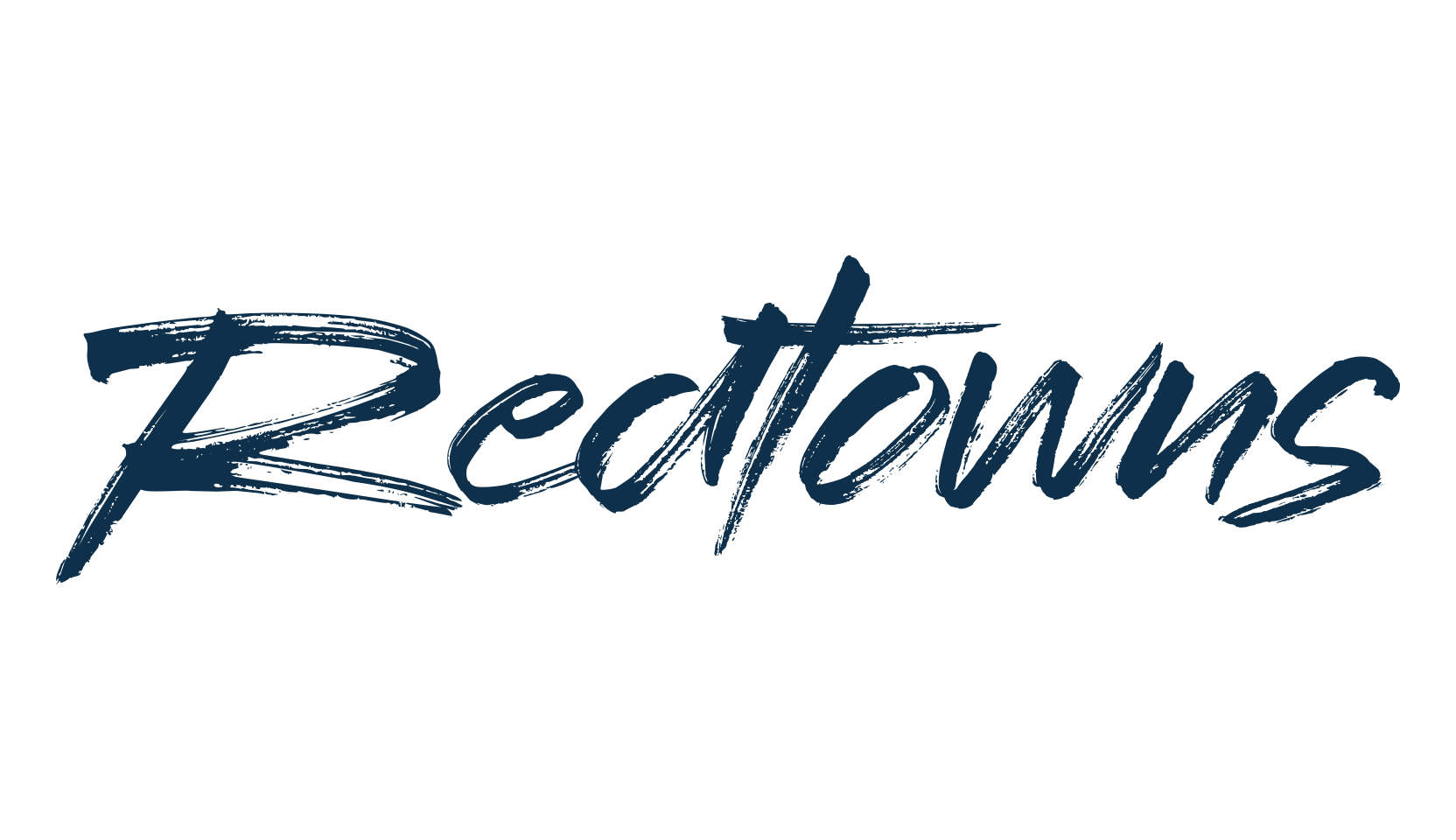 Redtowns, script brush fancy decorative calligraphy font preview