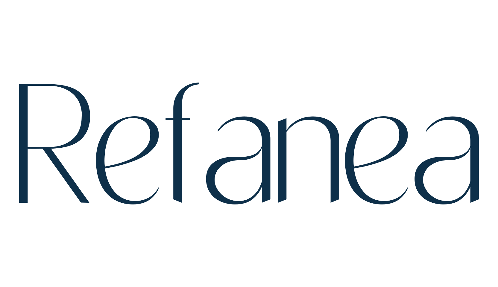 Refanea, sans serif font preview