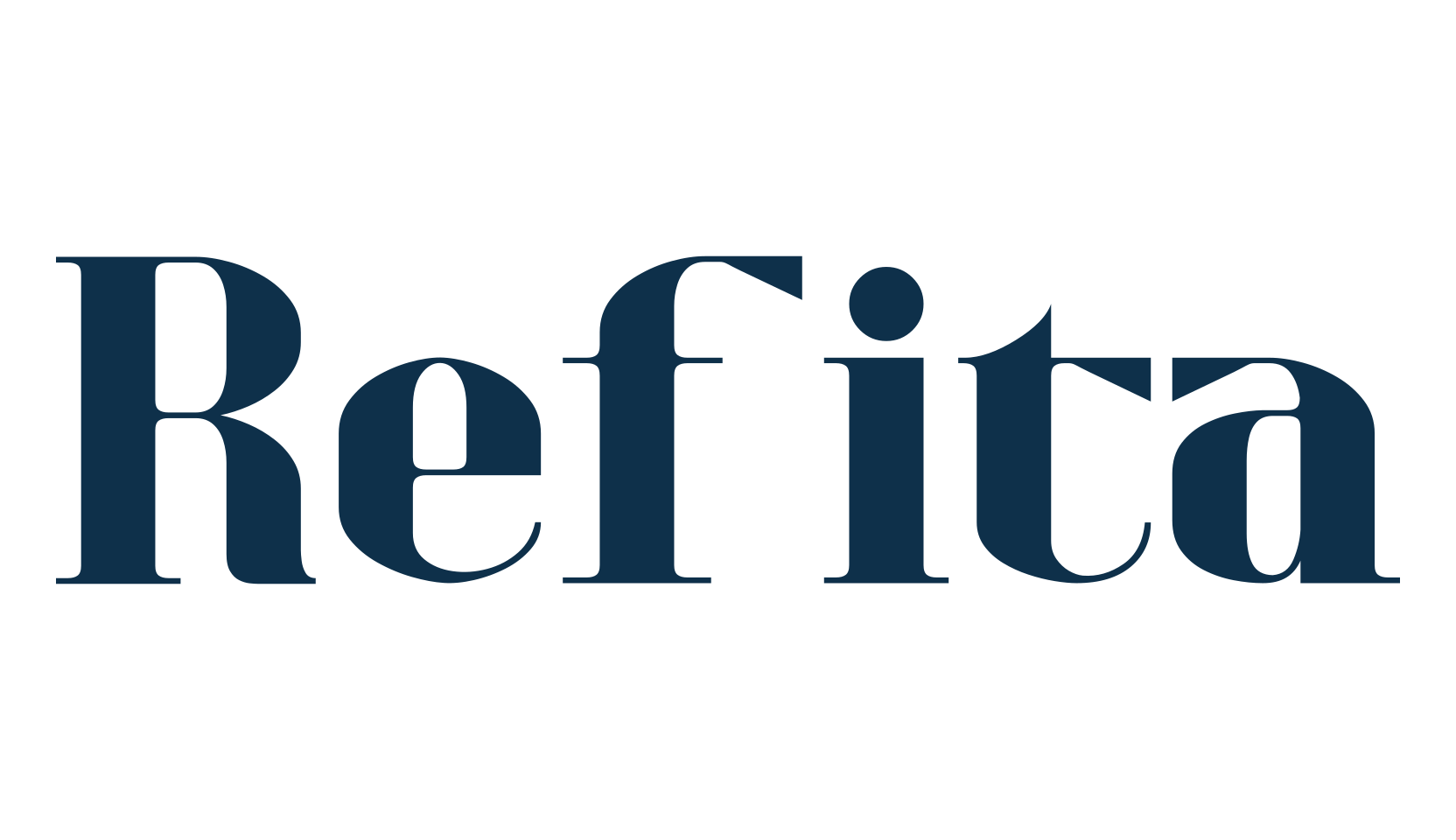Refita, serif font preview