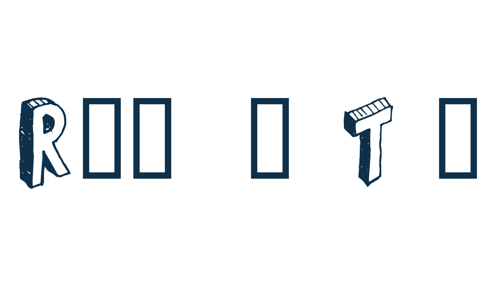 Refuse Trip, decorative font preview