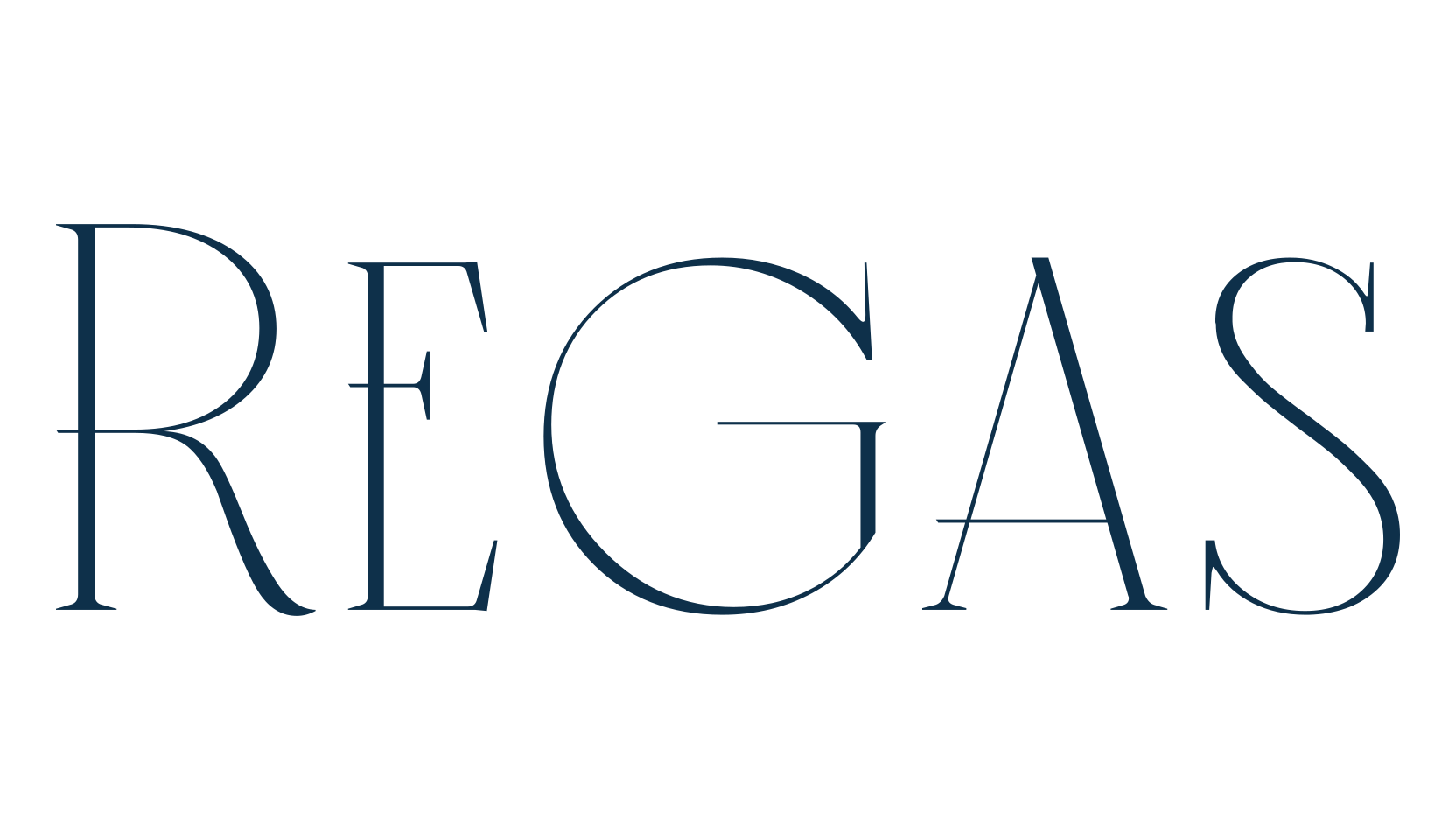 Regas, basic serif font preview