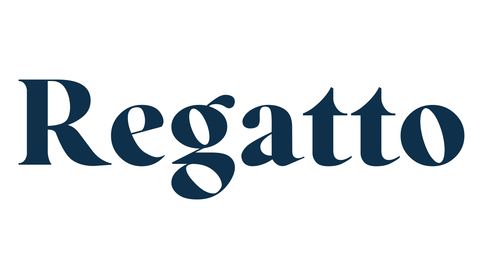 Regatto, serif font preview