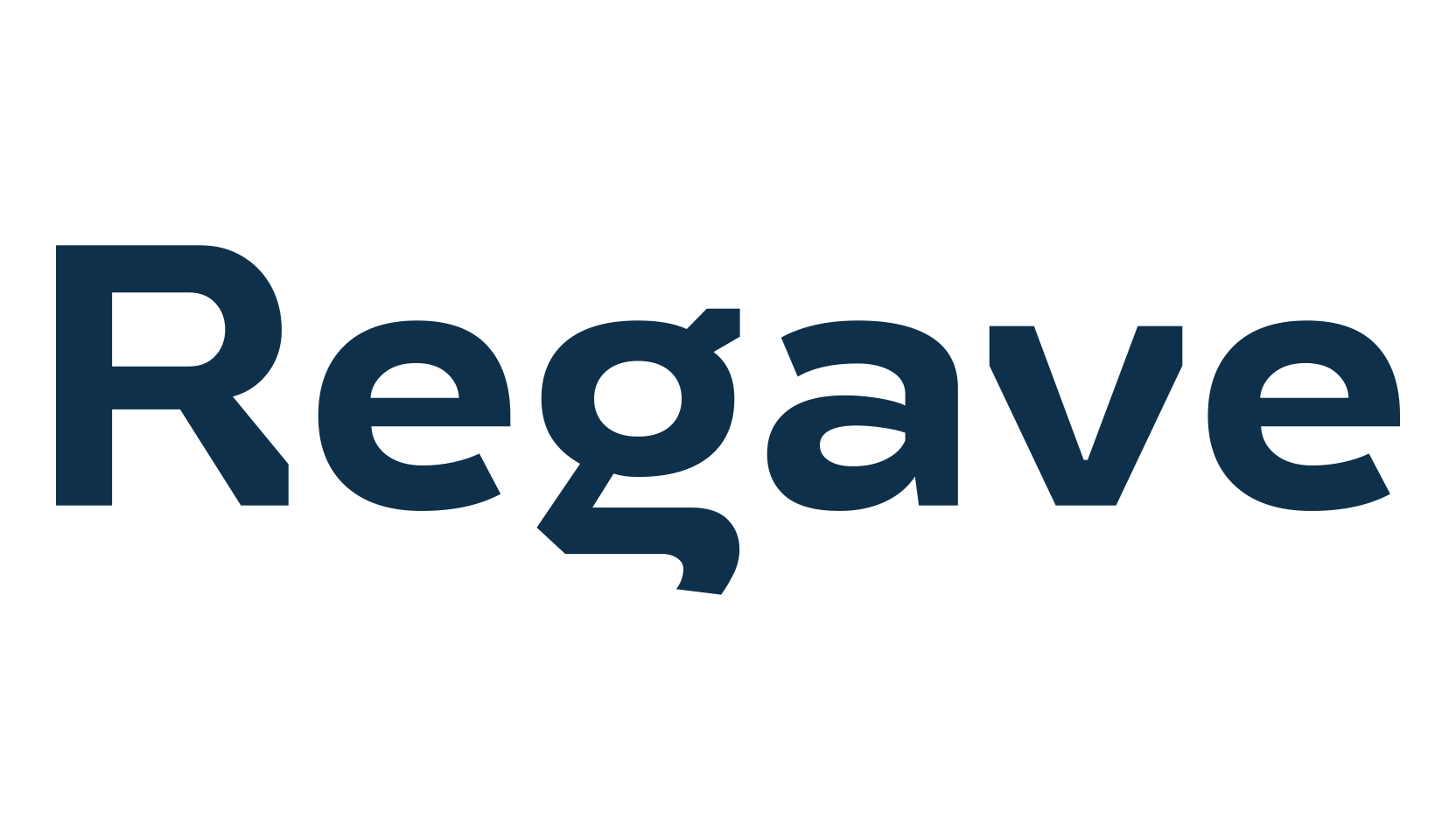 Regave, sans serif font preview