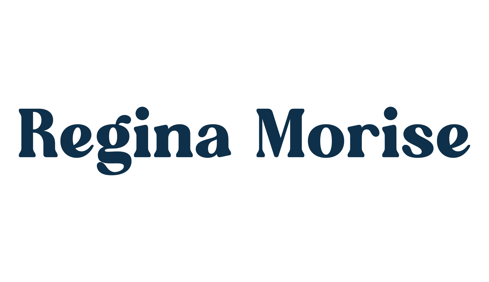 Regina Morise, basic serif font preview