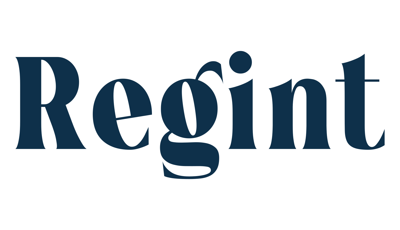 Regint, basic serif font preview