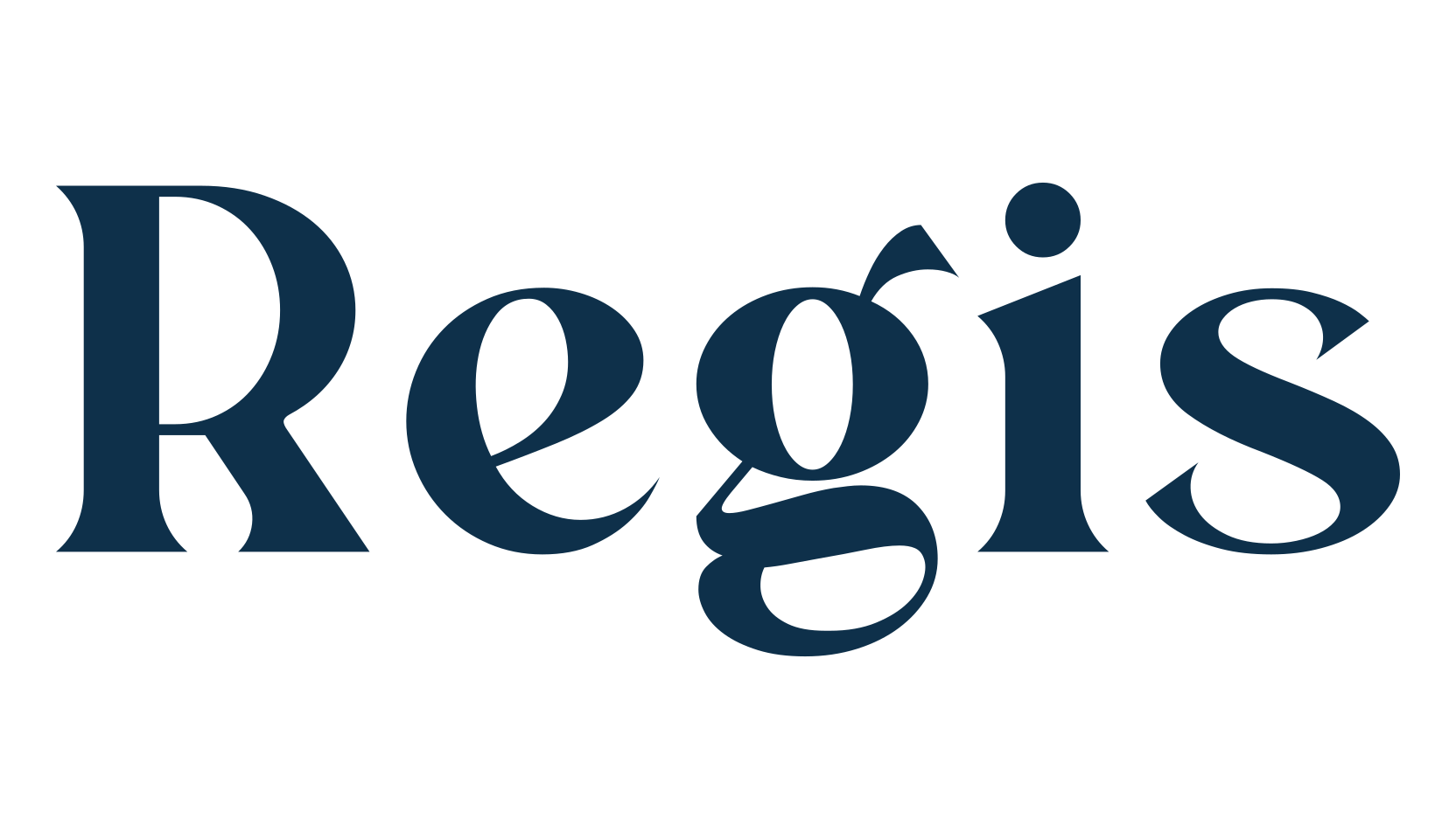 Regis, basic serif font preview