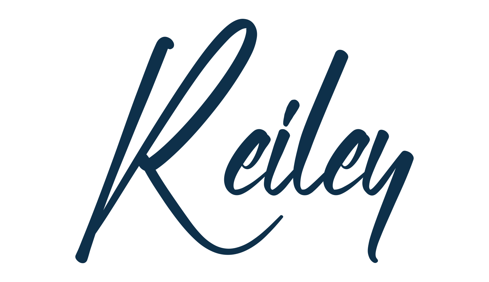 Reiley, handwriting font preview
