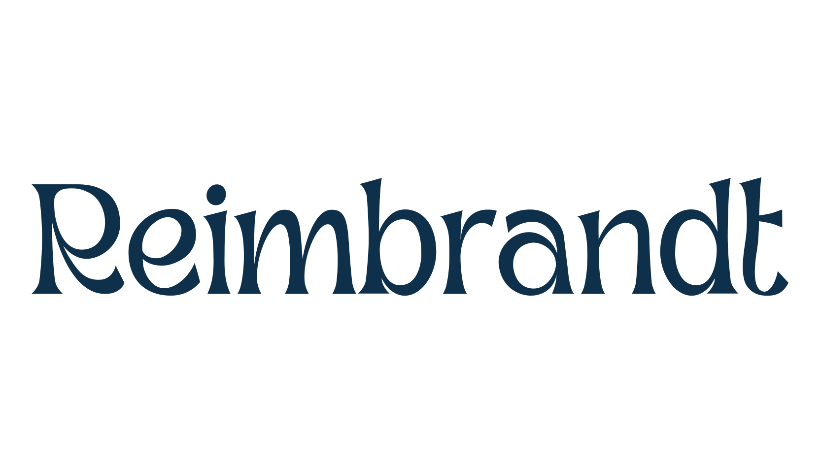 Reimbrandt, fancy retro decorative font preview