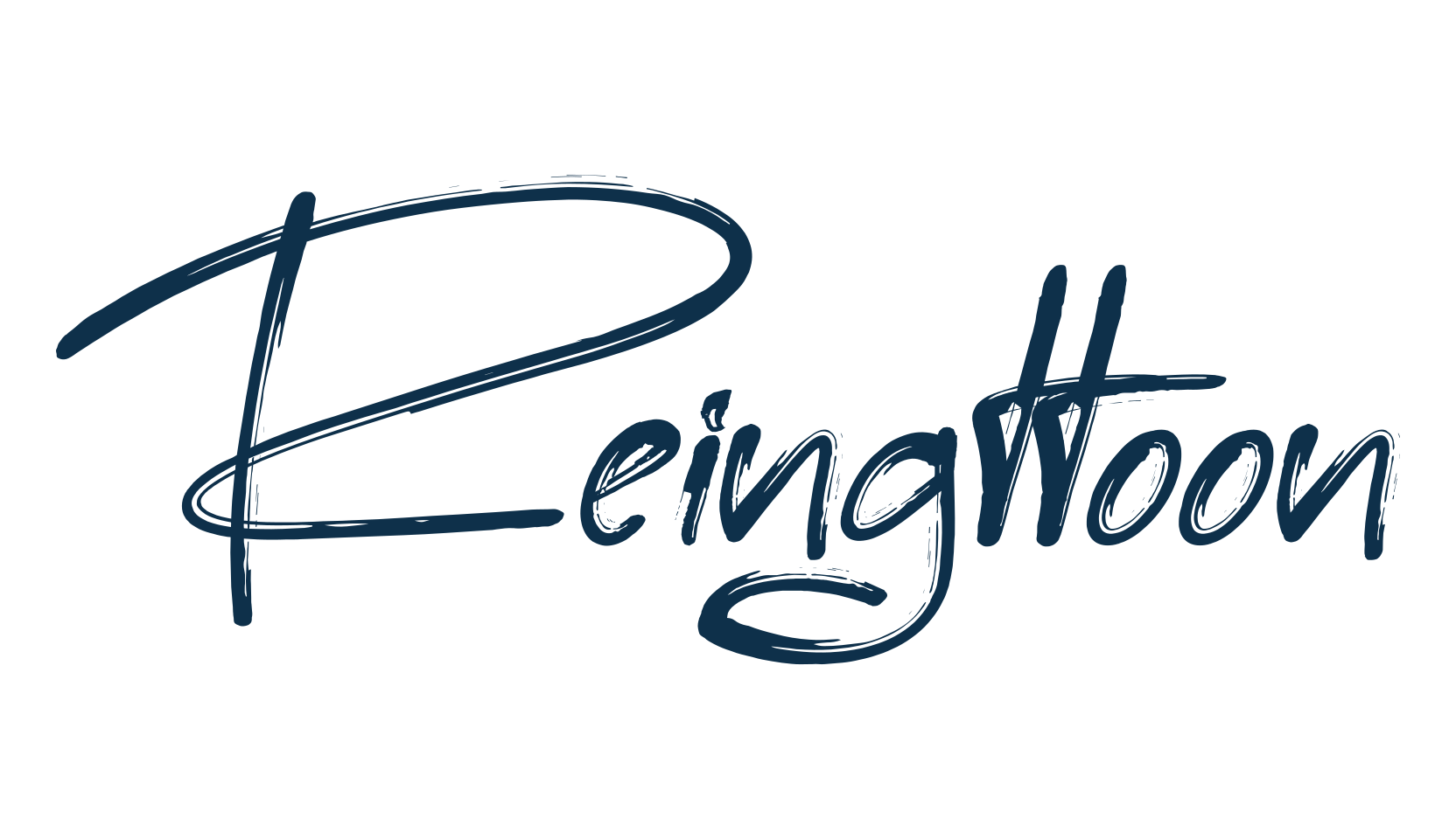 Reingttoon, brush font preview