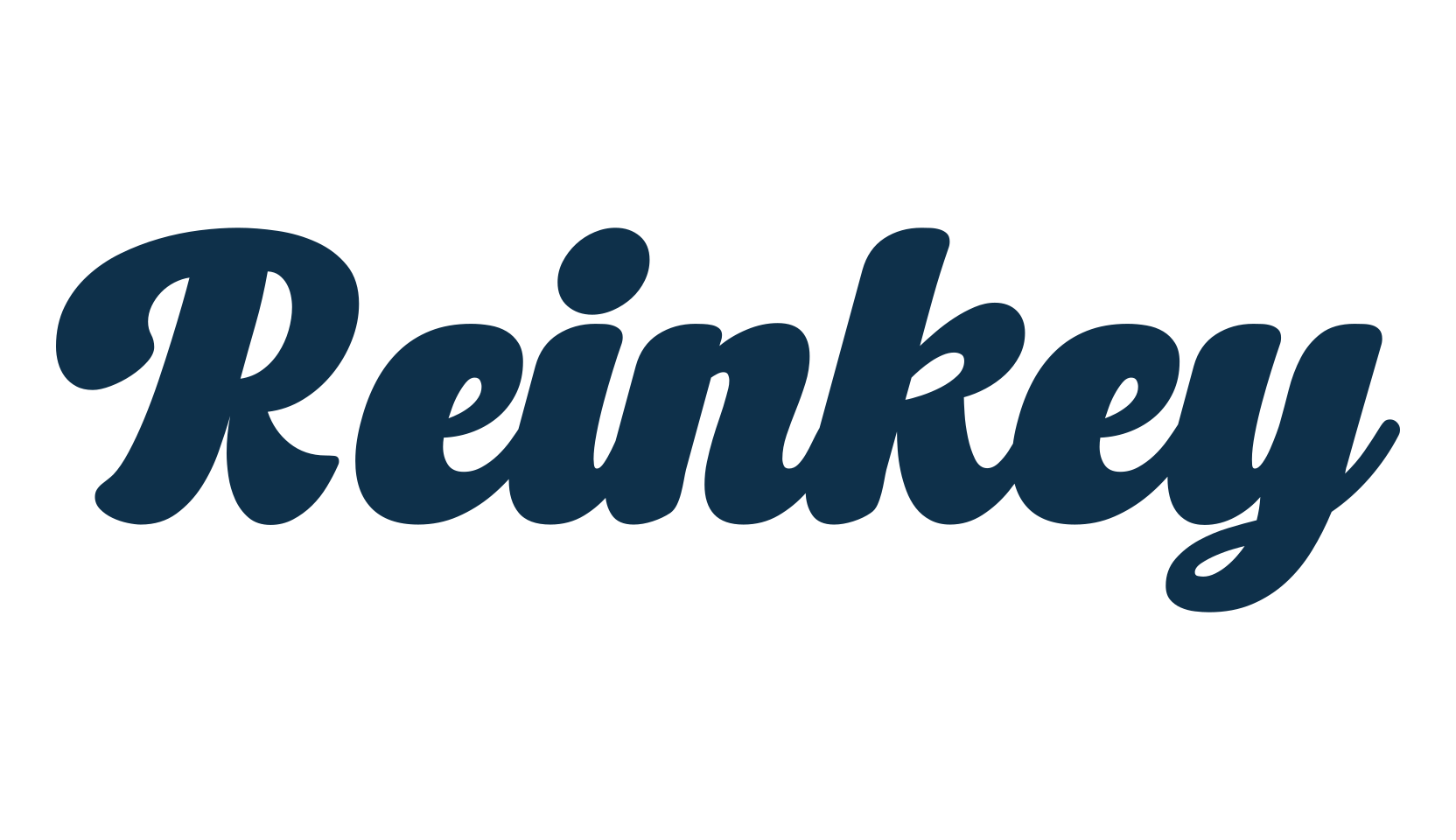 Reinkey, fancy old school decorative script calligraphy font preview