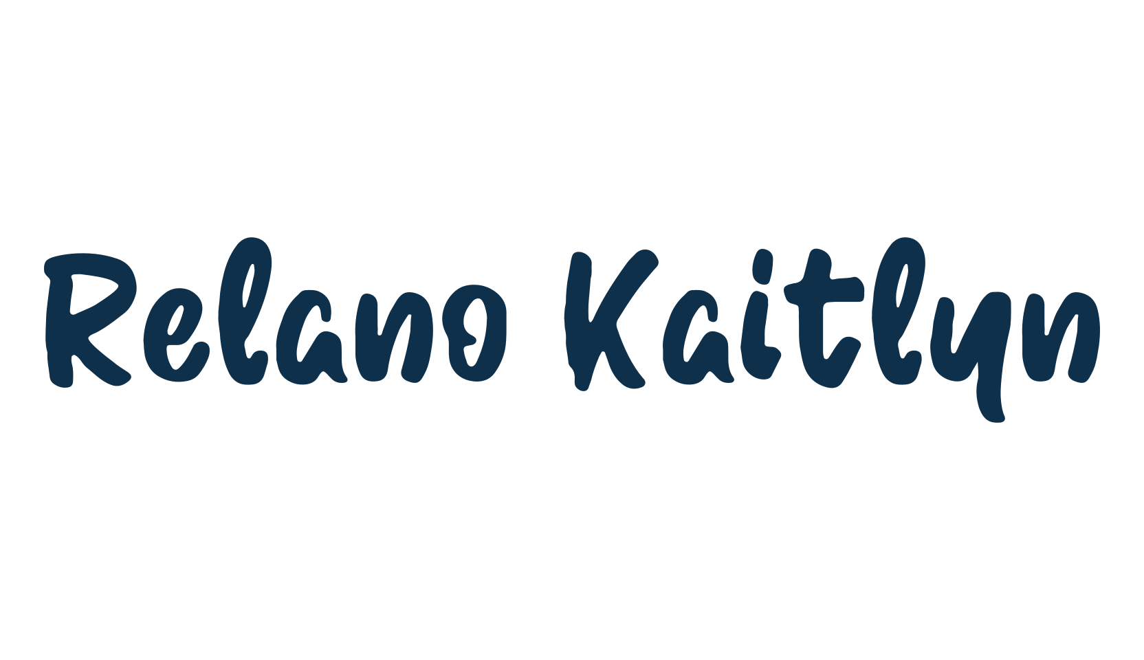 Relano Kaitlyn, script brush fancy decorative calligraphy font preview