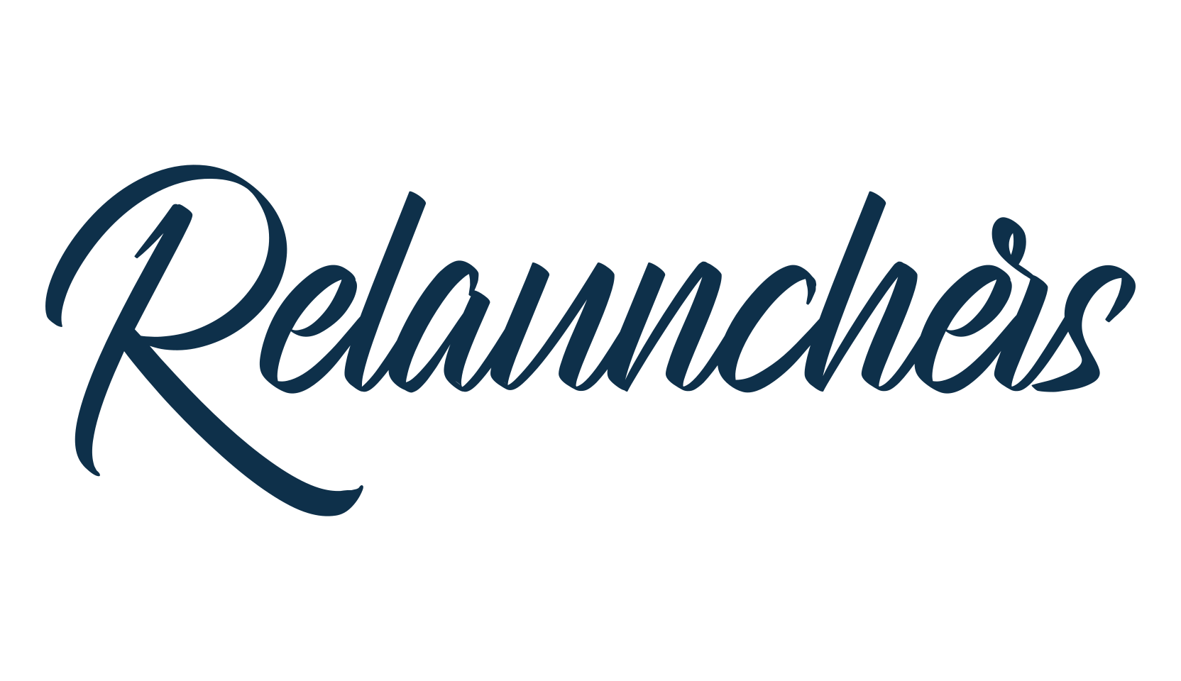 Relaunchers, fancy decorative font preview