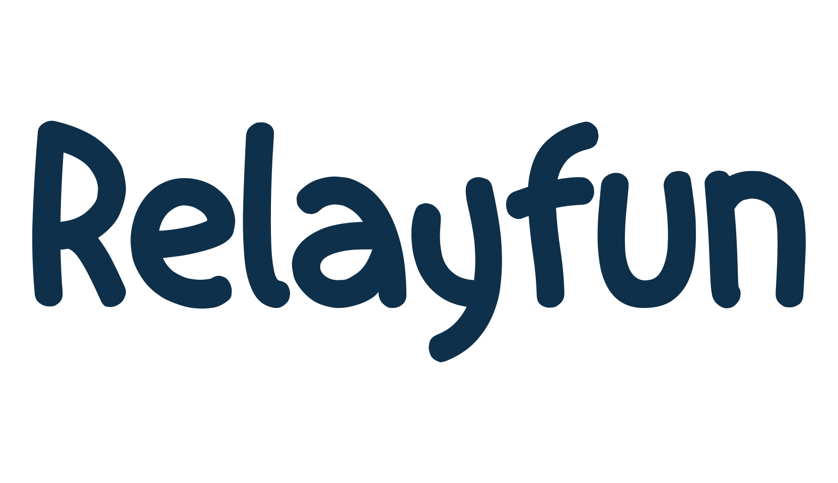 Relayfun, cartoon font preview