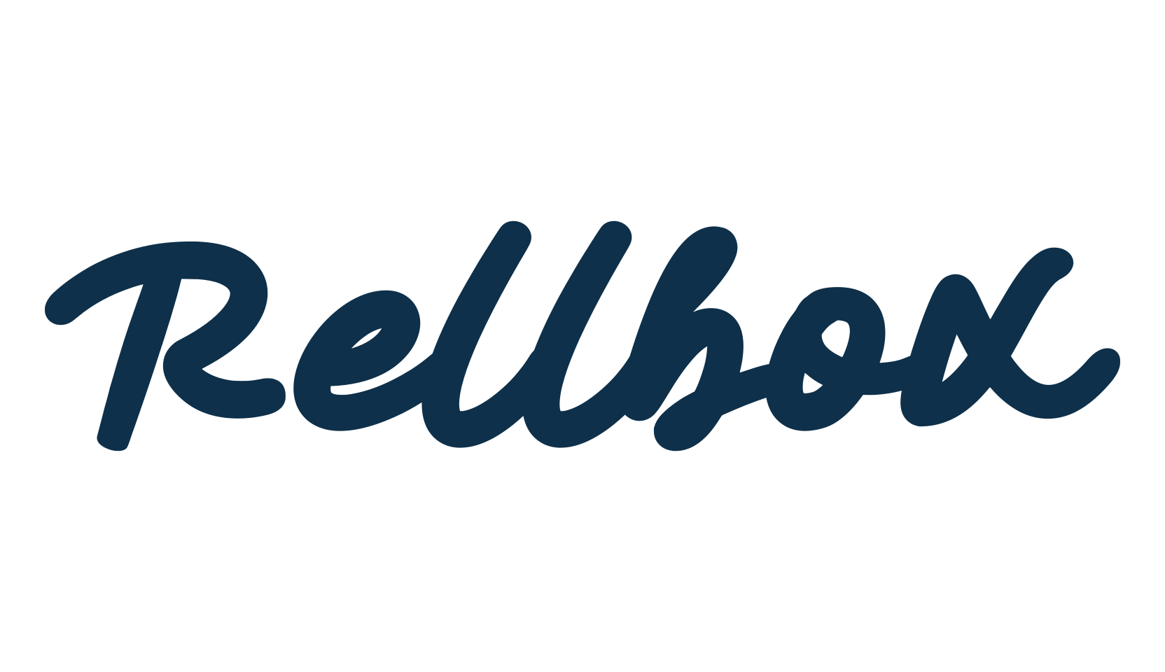 Rellbox, script handwritten fancy decorative calligraphy font preview