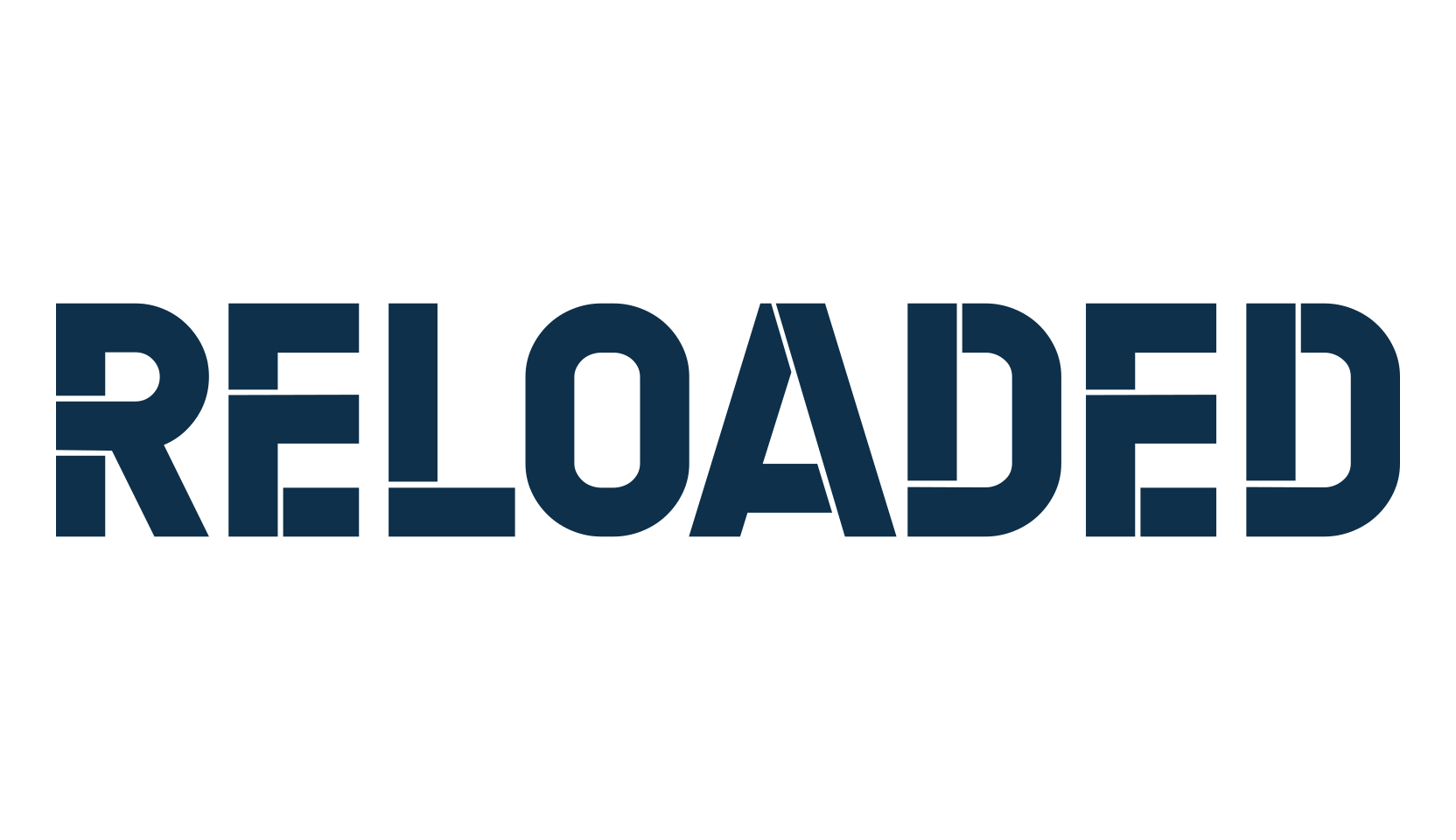 Reloaded (reloaded-2), stencil, army font preview