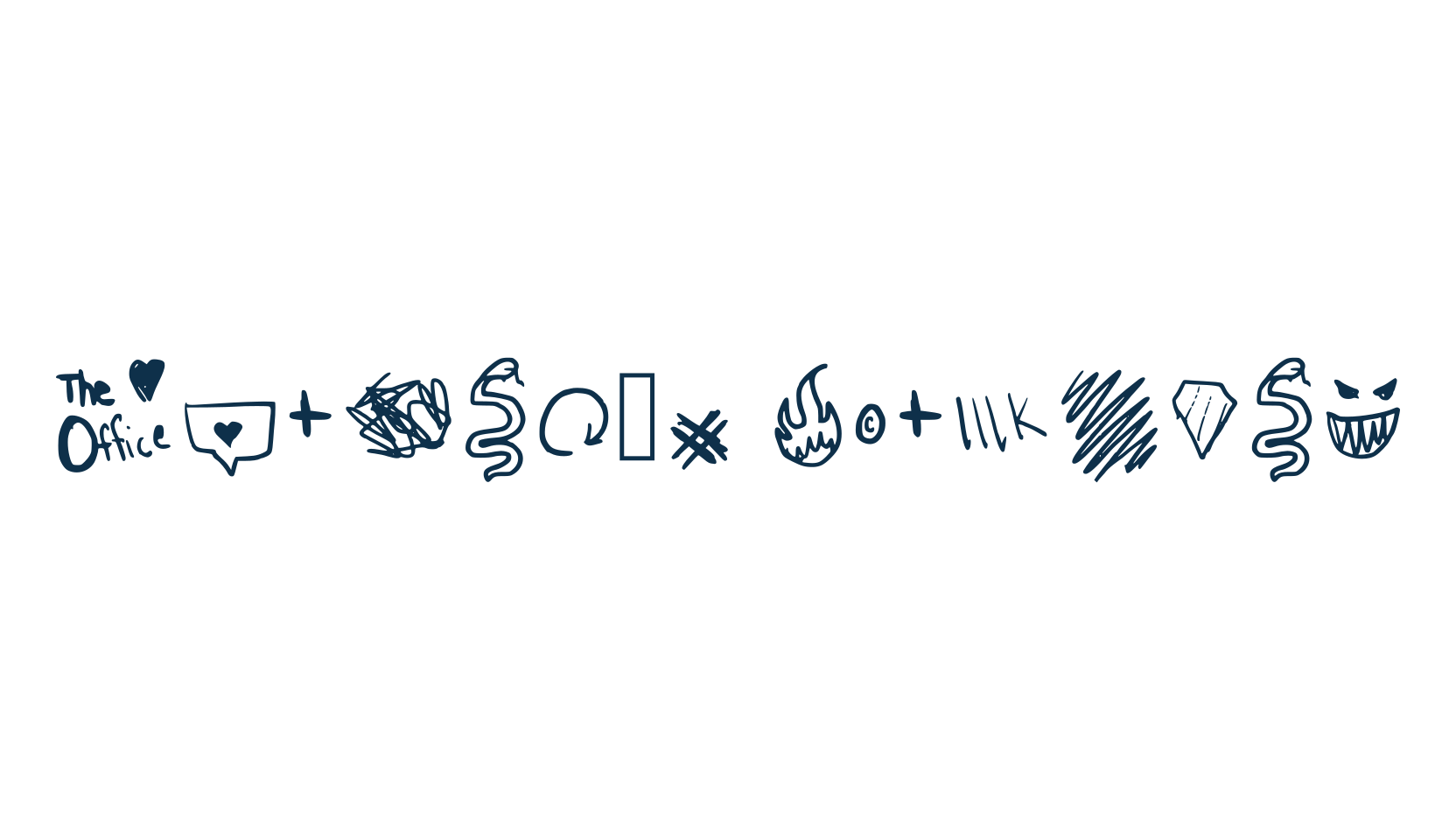 Remain3k Symbolic, display market font preview