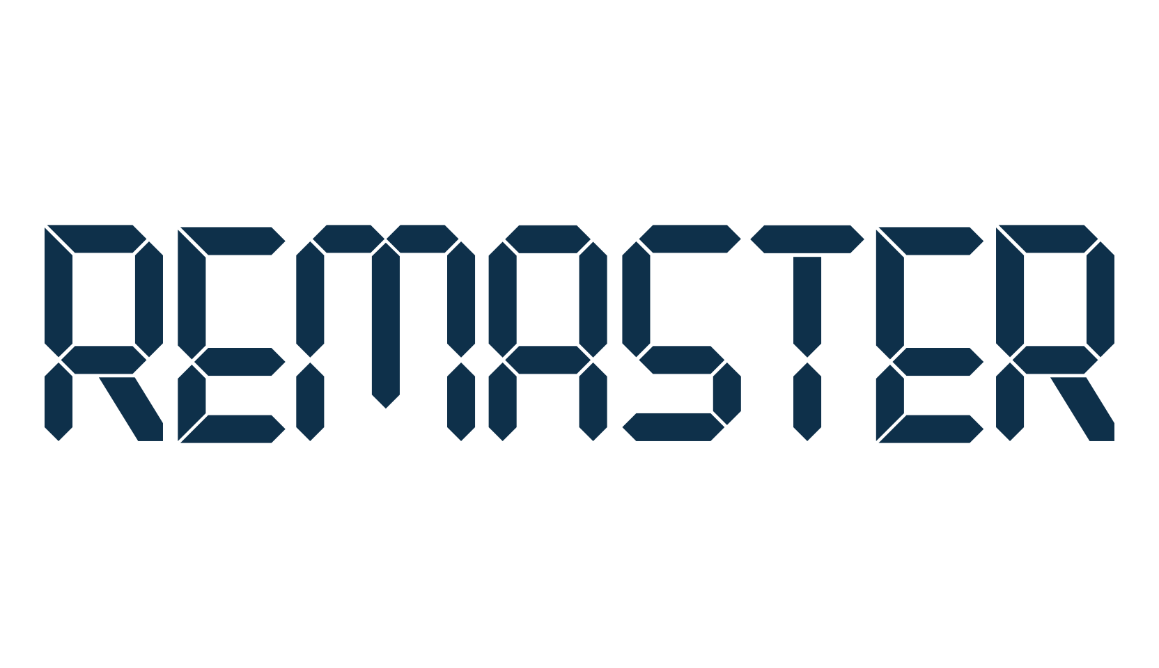 Remaster, lcd font preview