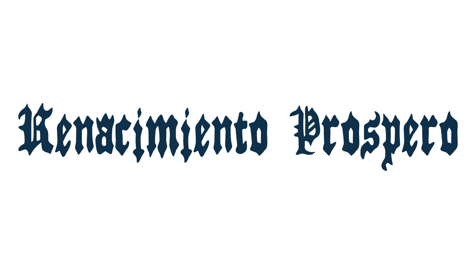 Renacimiento Prospero, medieval font preview