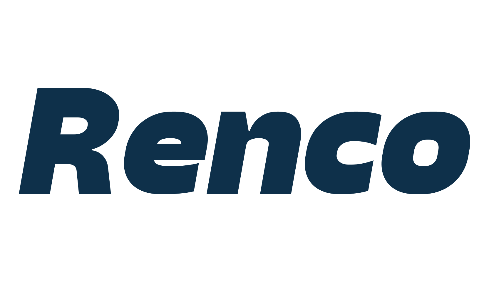 Renco, sans serif font preview