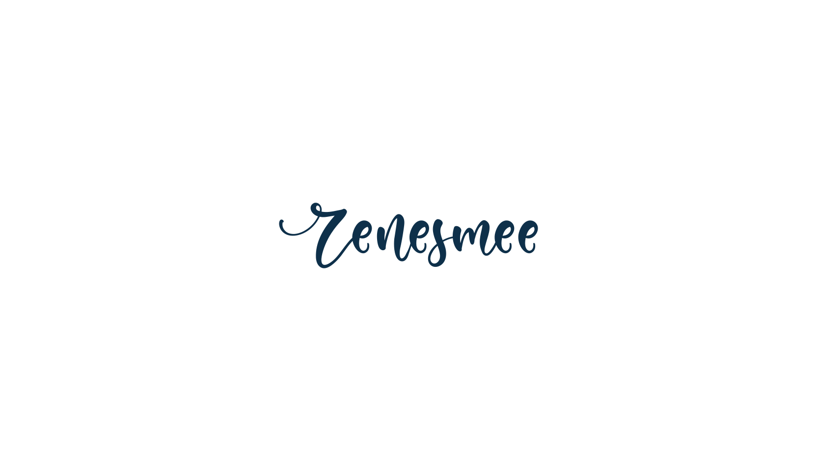 Renesmee, fancy various decorative script calligraphy font preview