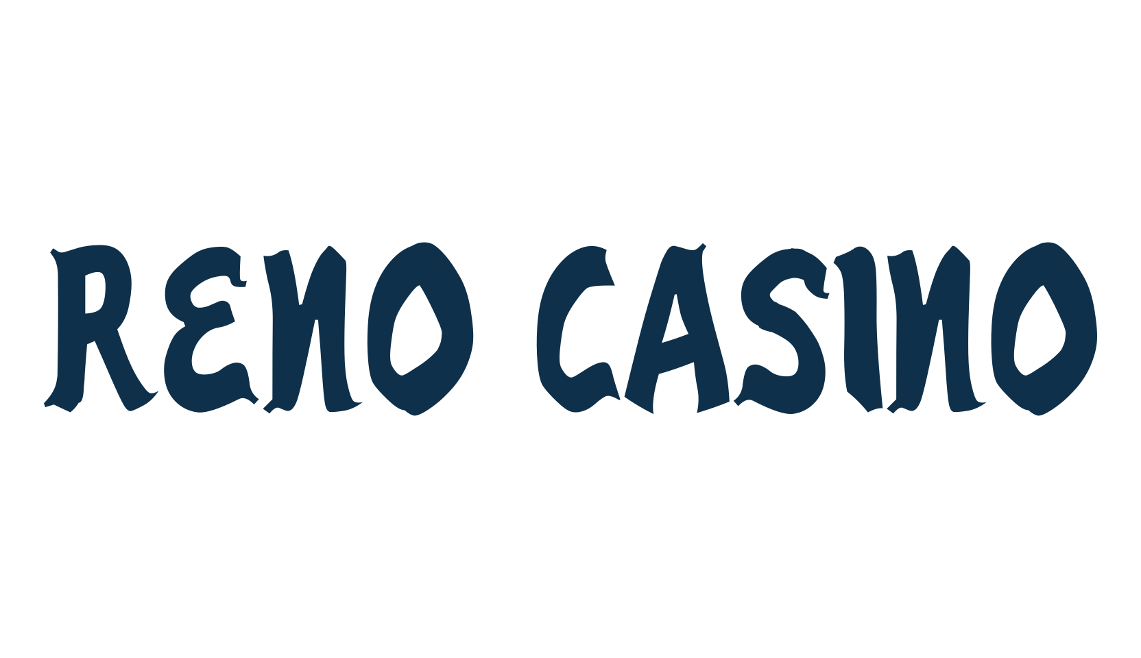 Reno Casino, script brush fancy decorative calligraphy font preview