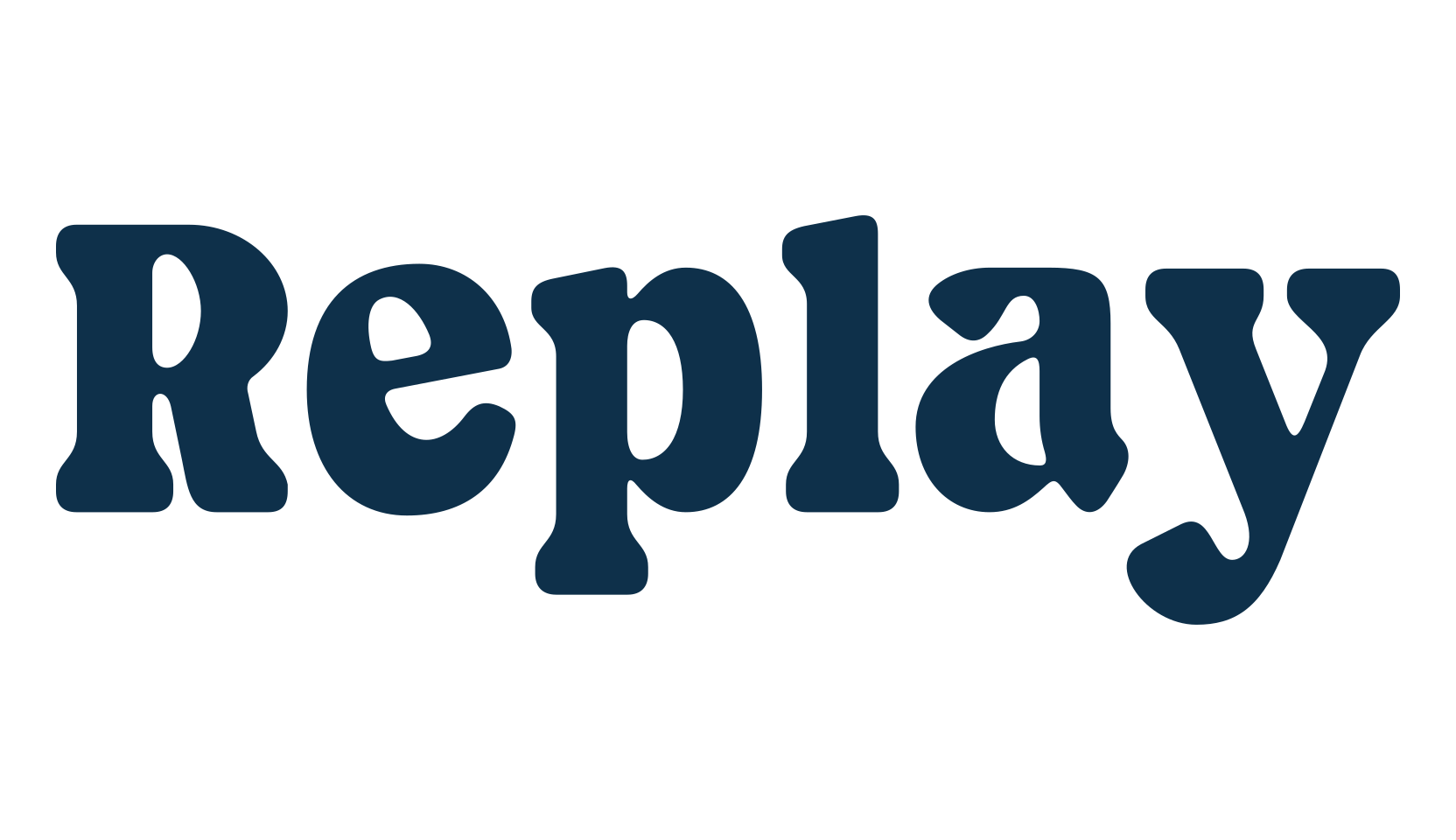 Replay (replay-2), retro font preview