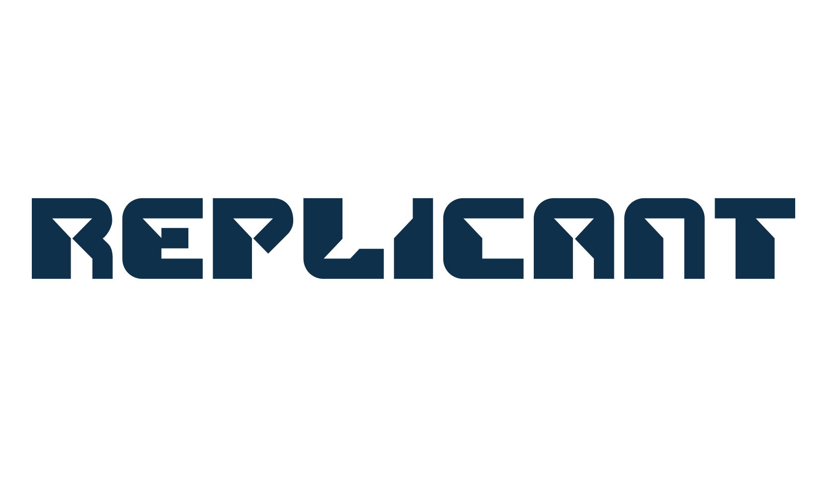 Replicant, techno sci-fi font preview