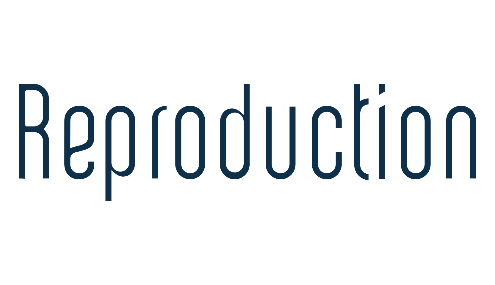Reproduction, sans serif font preview