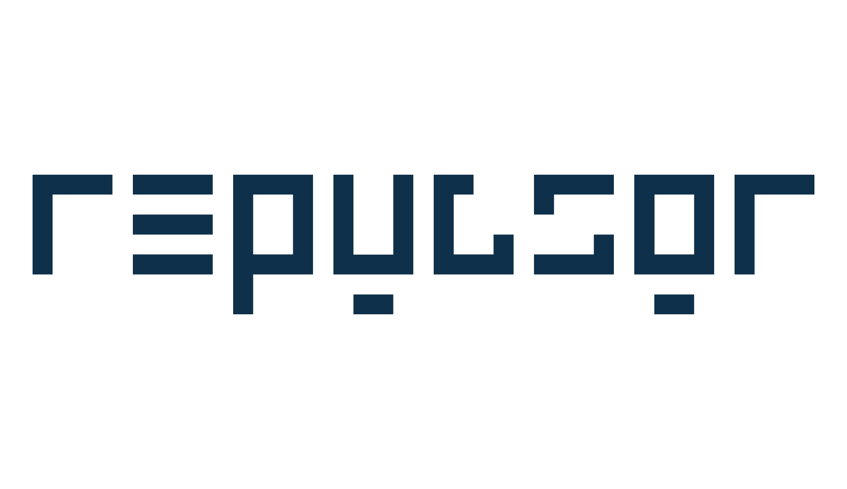 Repulsor, techno square sci-fi font preview