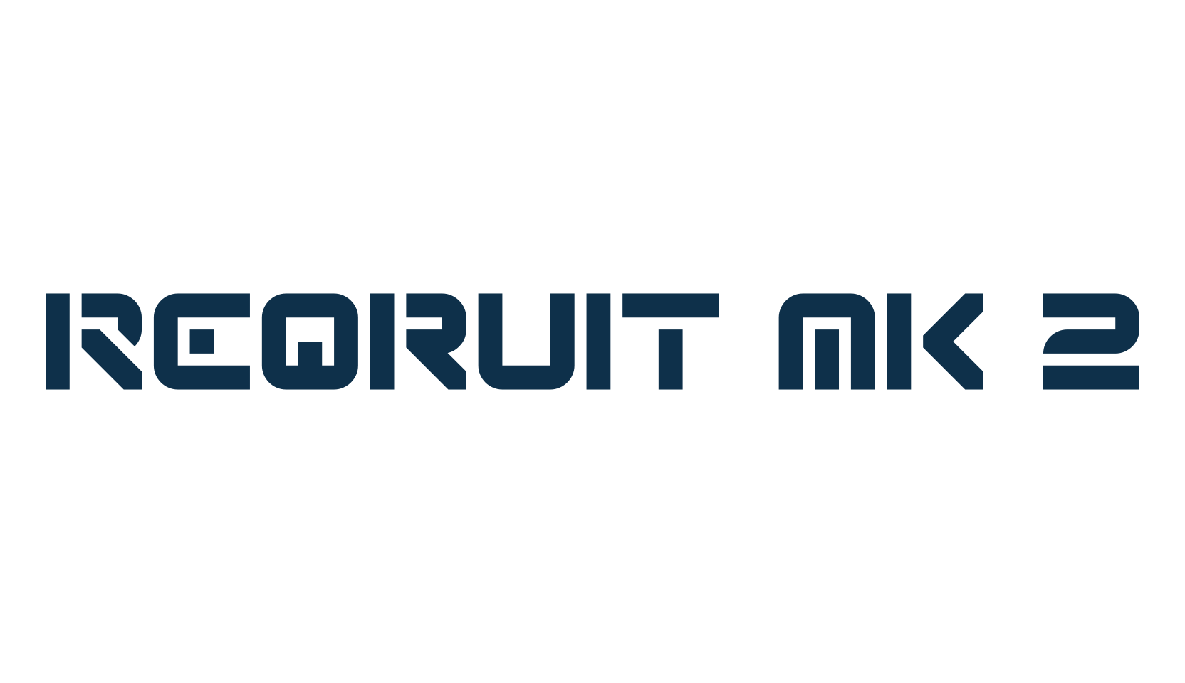Reqruit Mk 2, sci-fi font preview
