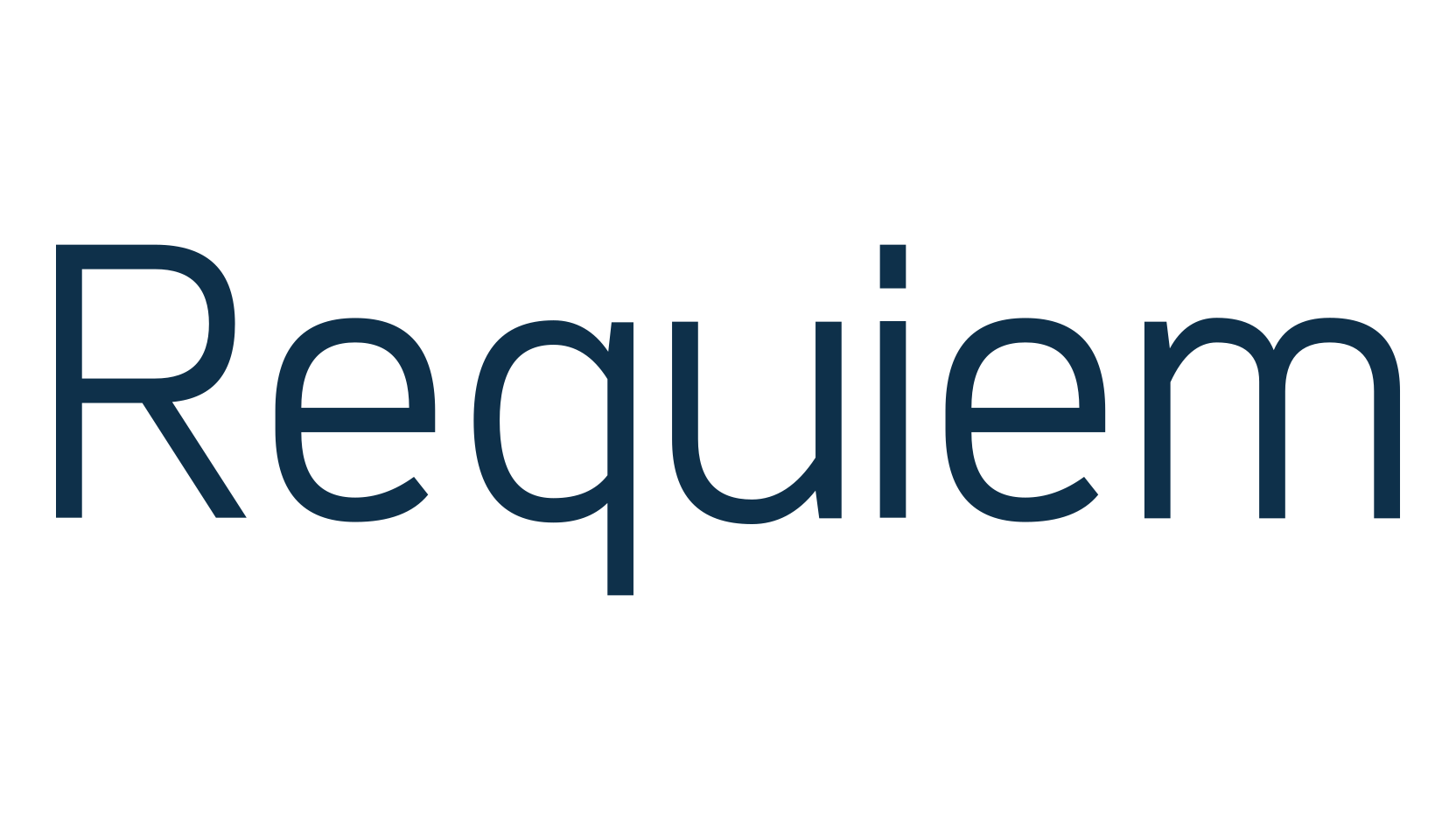 Requiem (requiem2), basic sans serif font preview