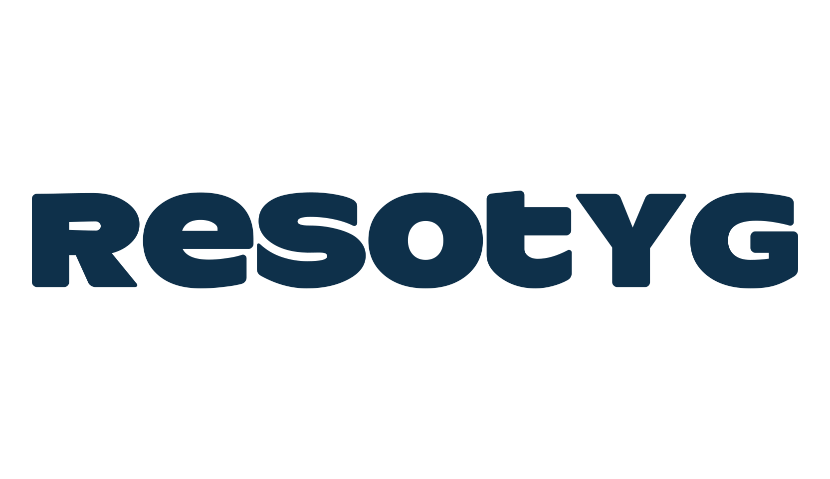 ResotYg, basic sans serif font preview