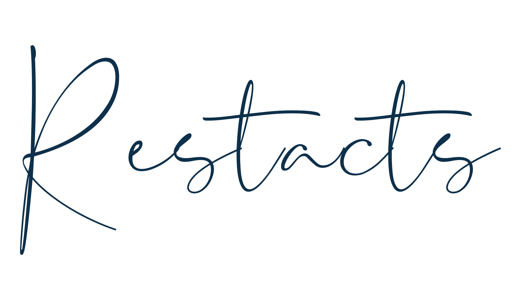 Restacts, handwriting font preview