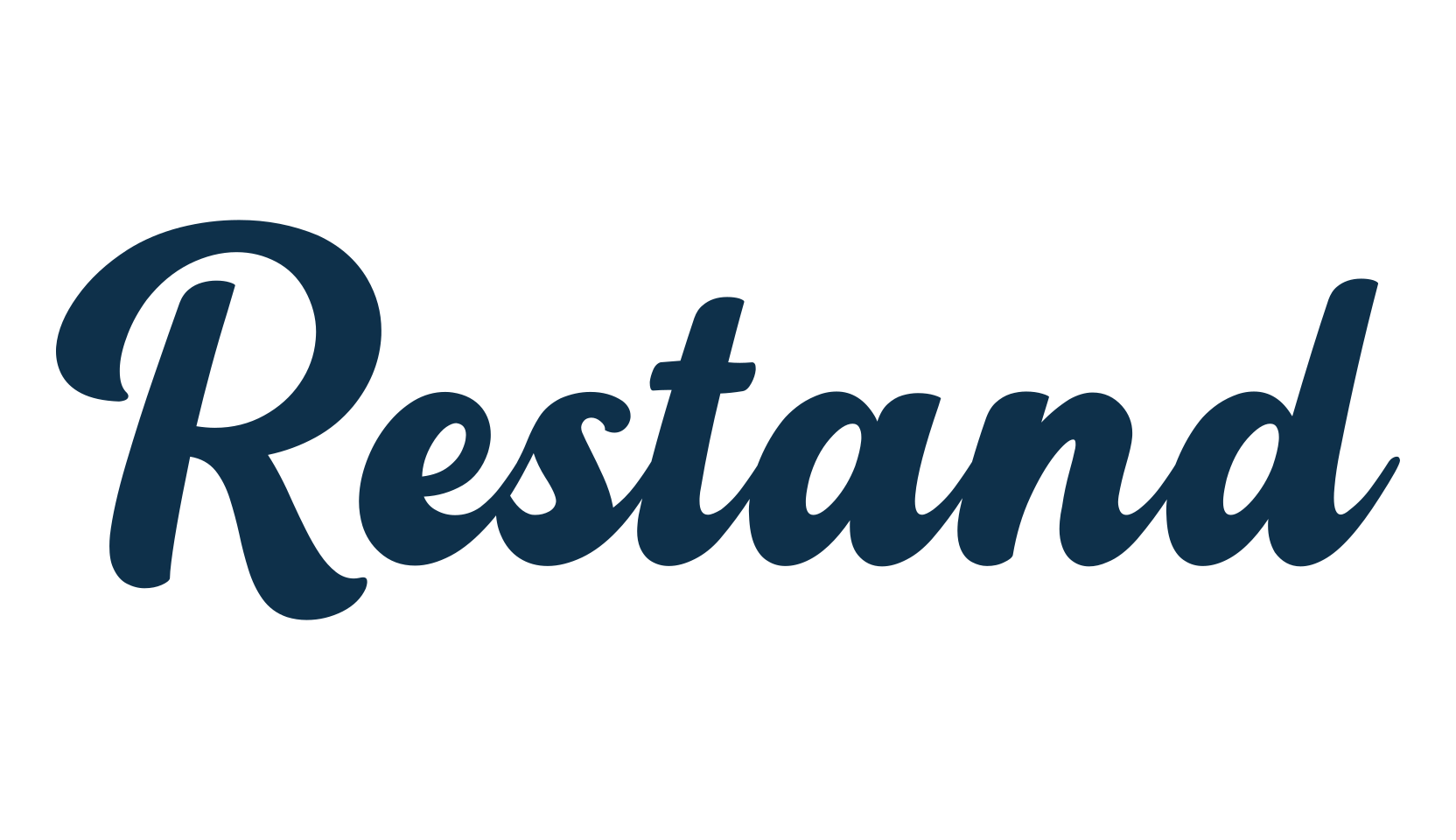 Restand, old school font preview