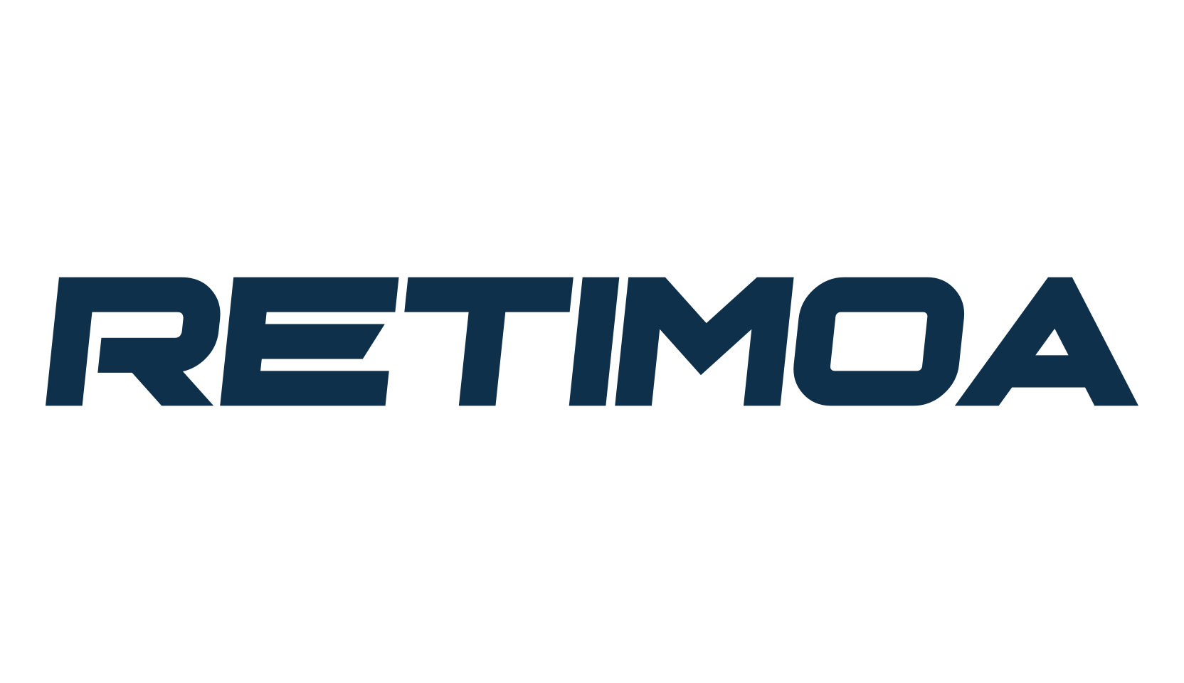 Retimoa, fancy various techno sci-fi font preview
