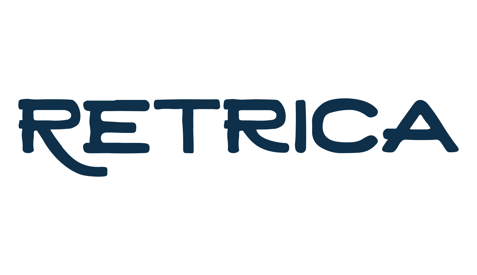 Retrica, fancy retro decorative font preview