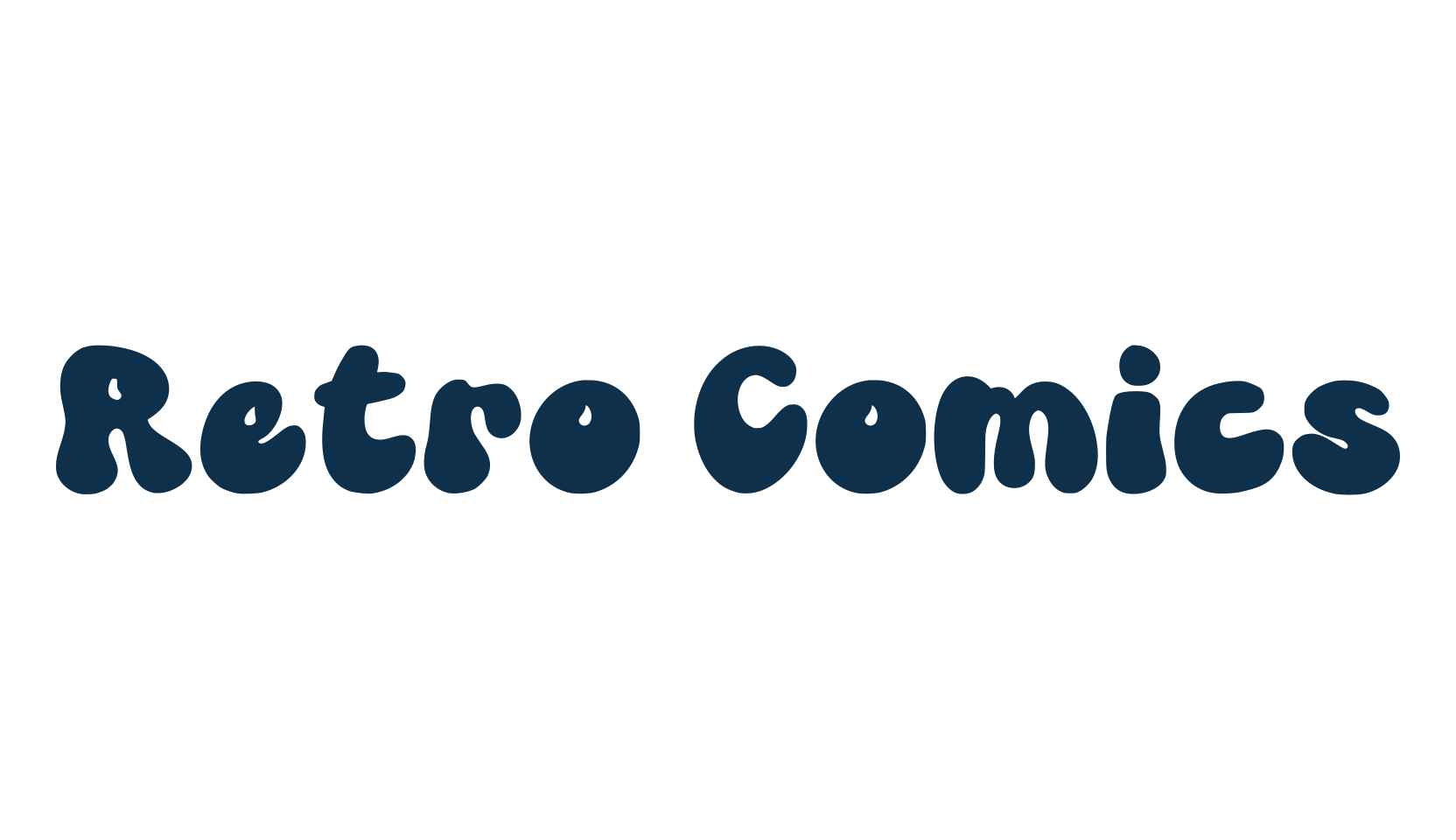 Retro Comics, cartoon font preview