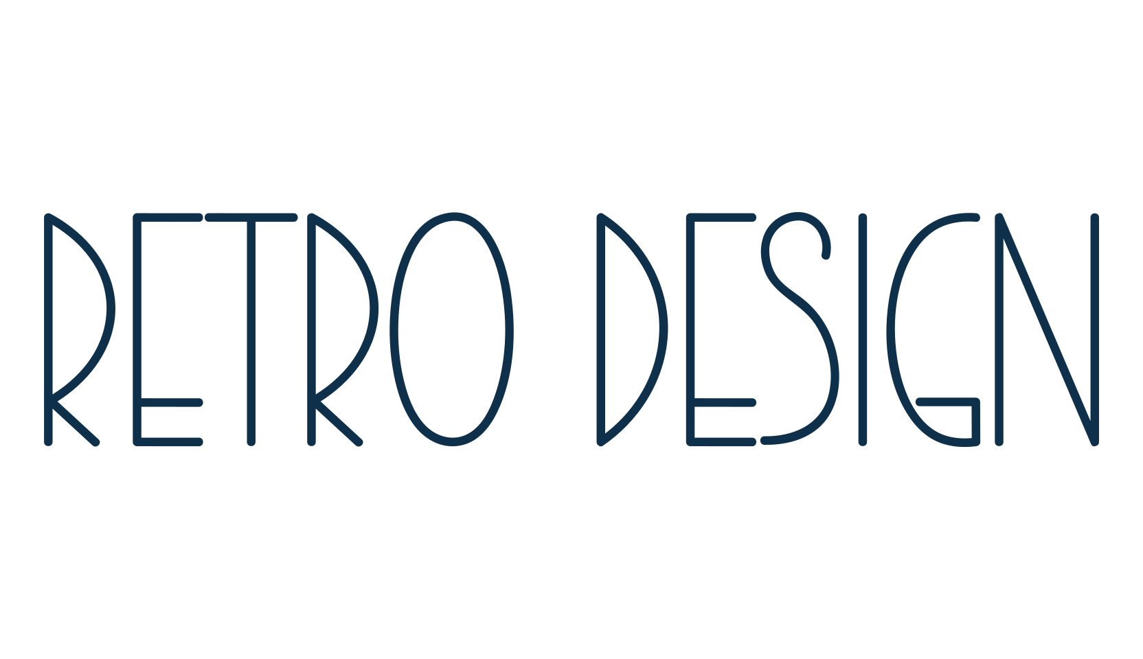 Retro Design, script handwritten fancy decorative calligraphy font preview