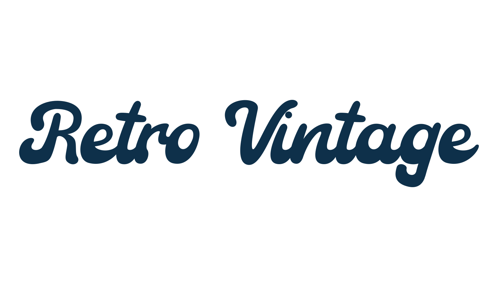 Retro Vintage (retro-vintage-2), fancy old school decorative script calligraphy font preview