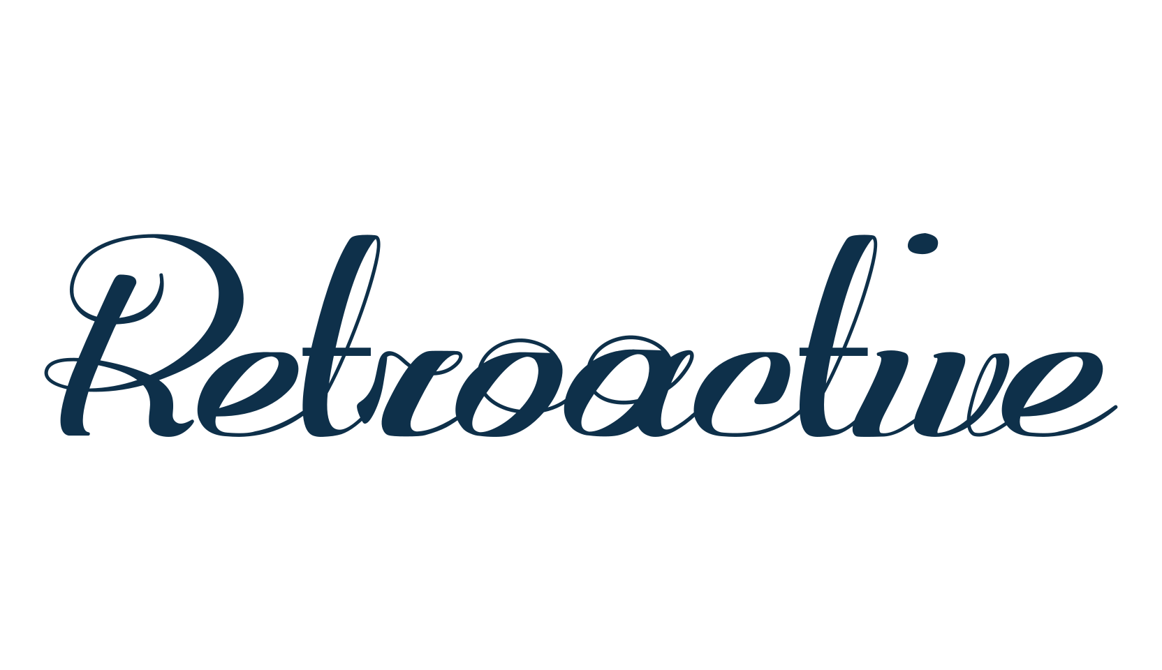 Retroactive (retroactive), display market font preview
