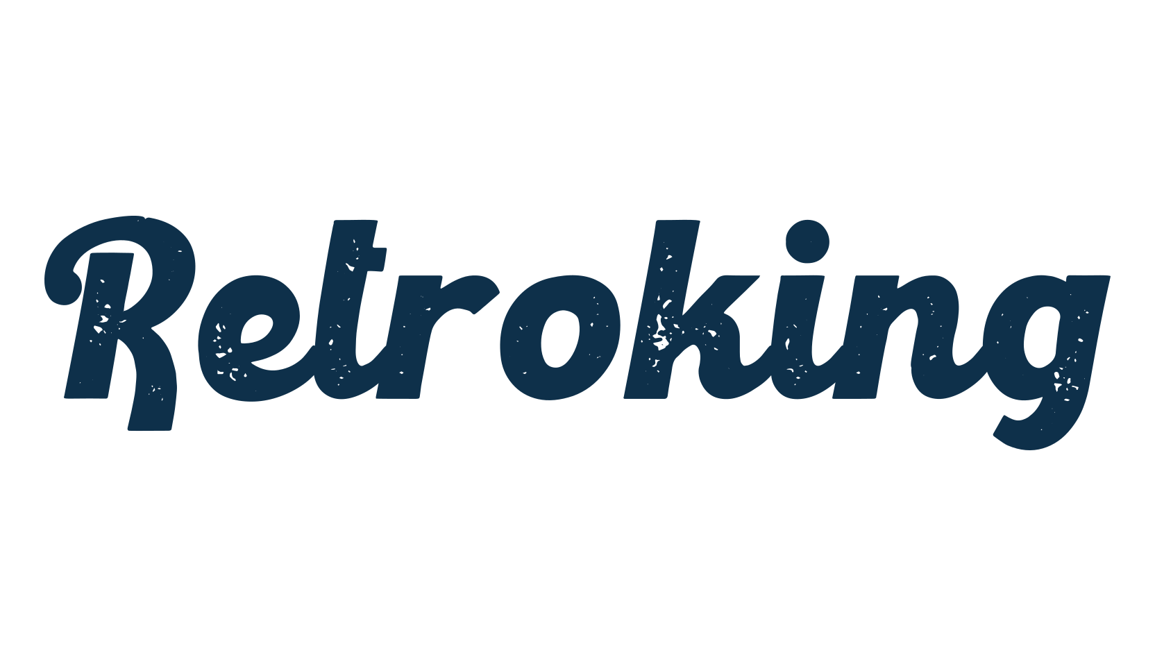 Retroking, retro font preview