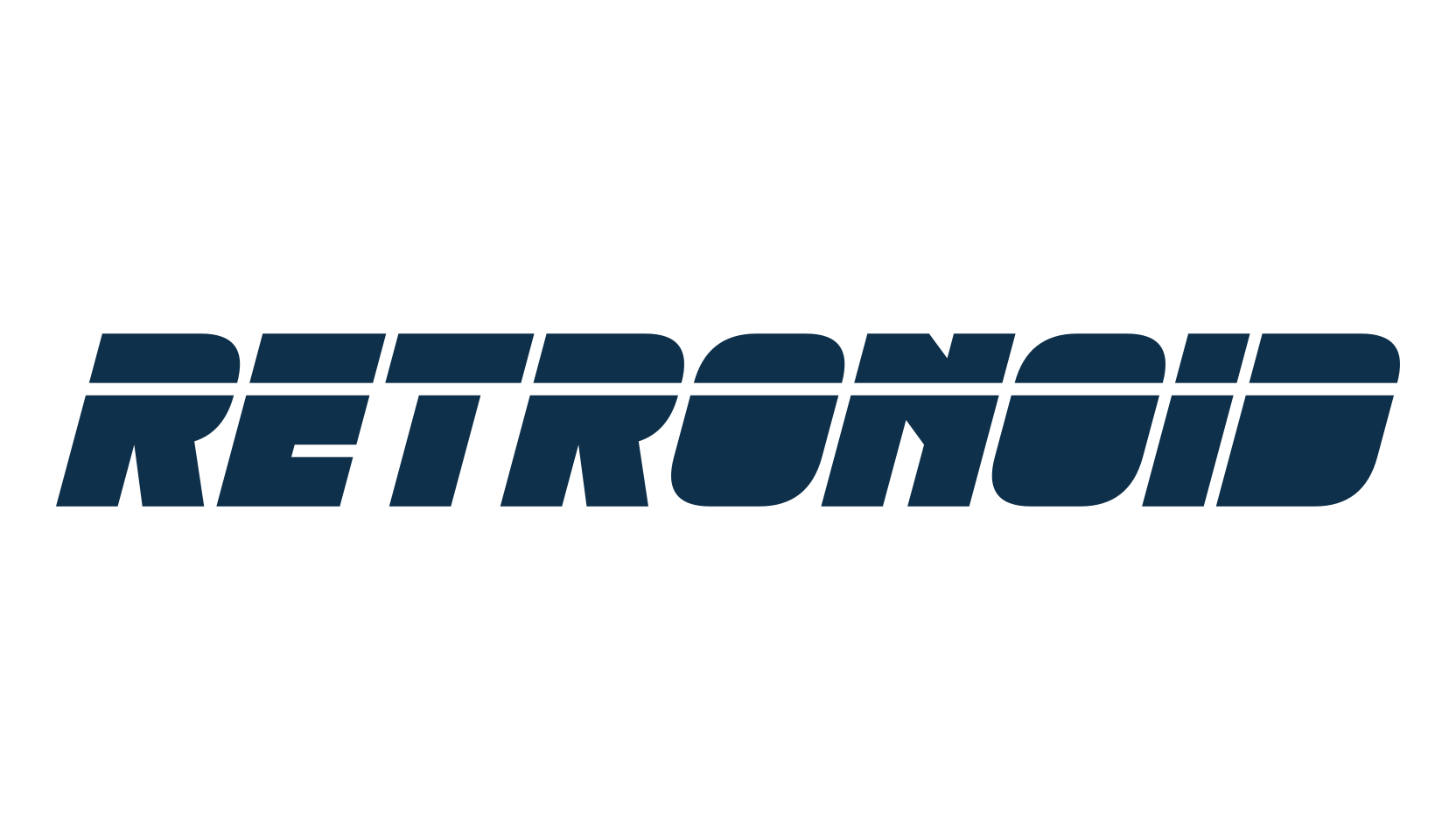 Retronoid, sci-fi font preview