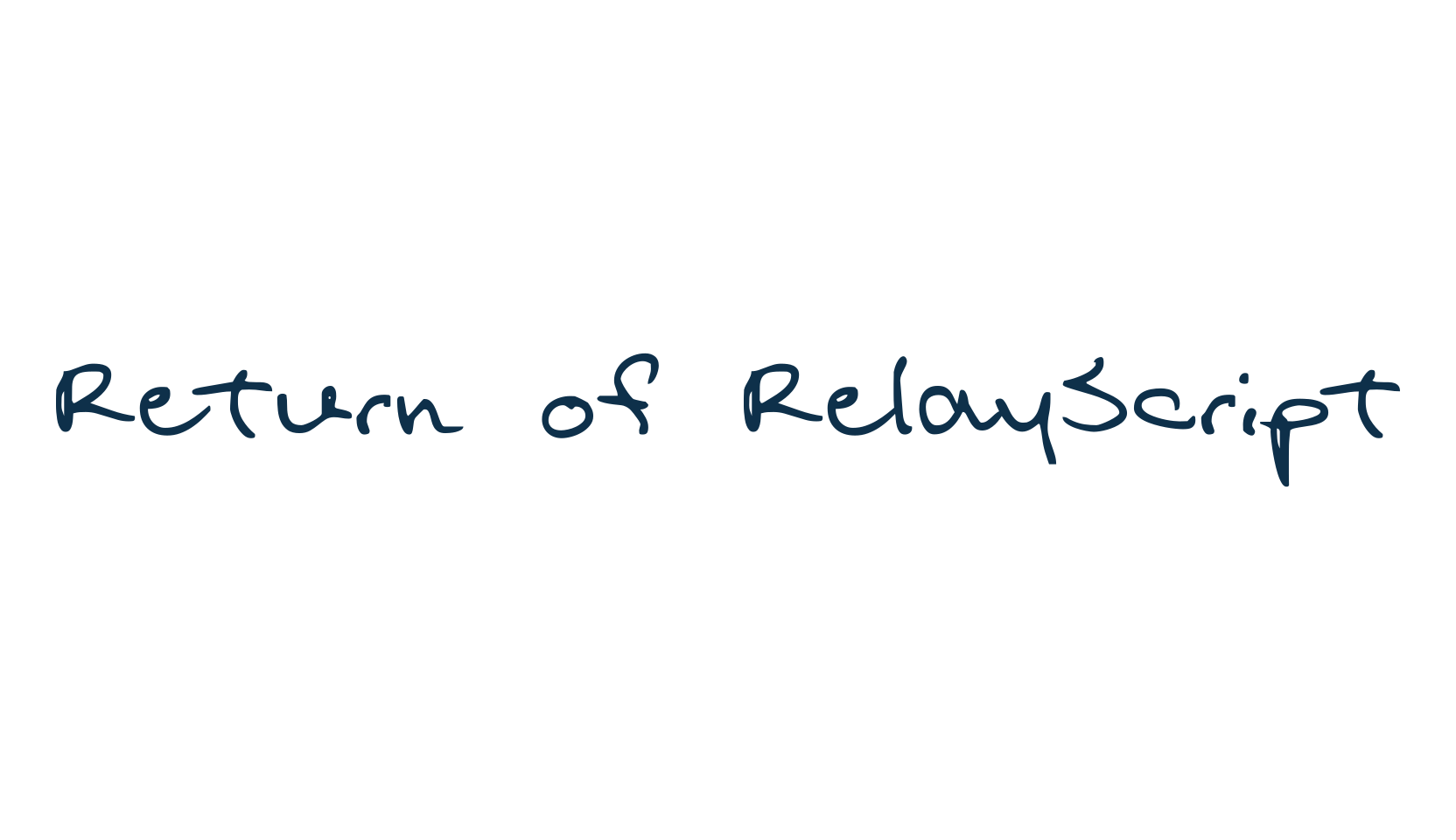 Return of RelayScript, script handwritten fancy decorative calligraphy font preview