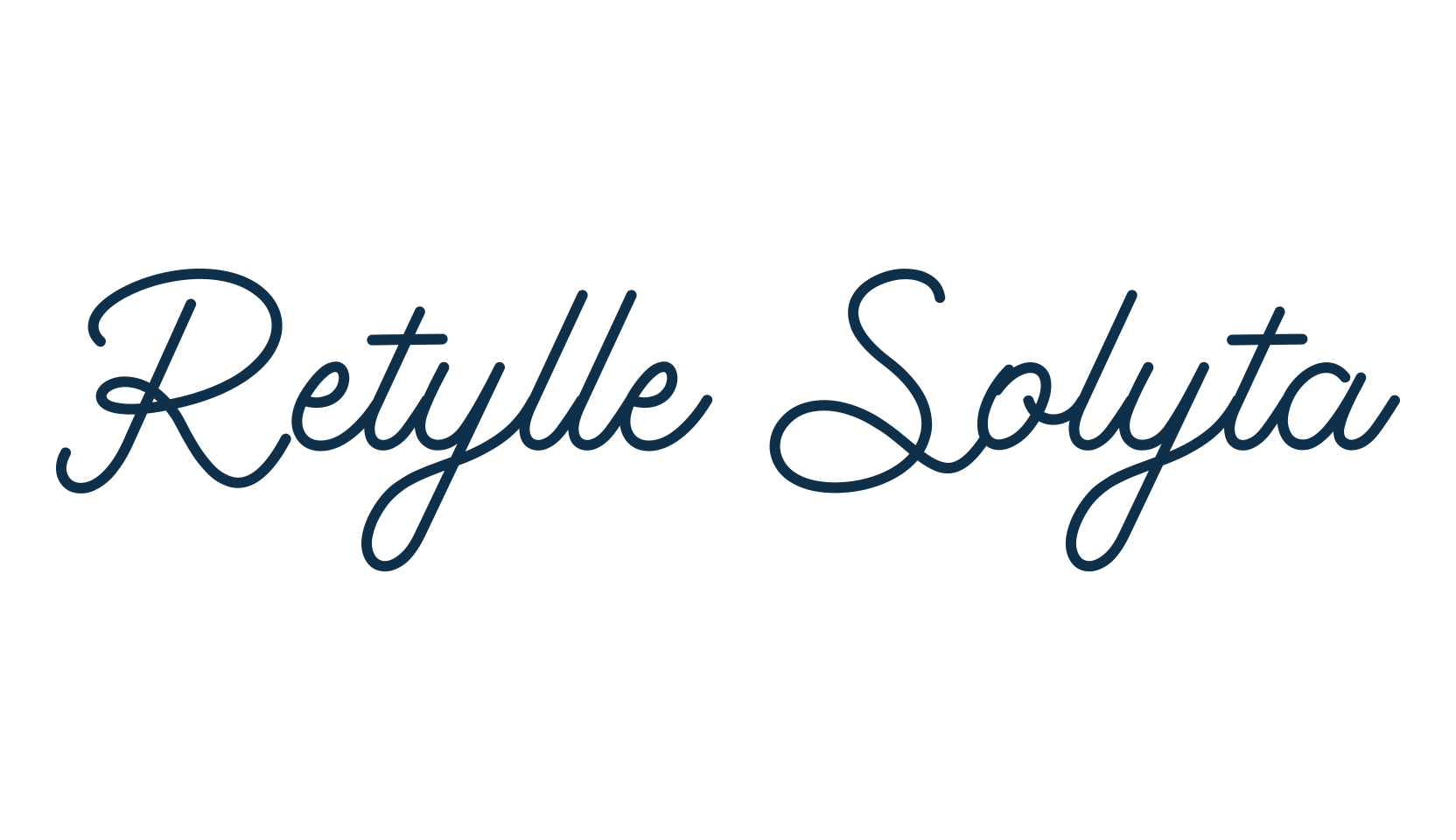 Retylle Solyta, display market font preview