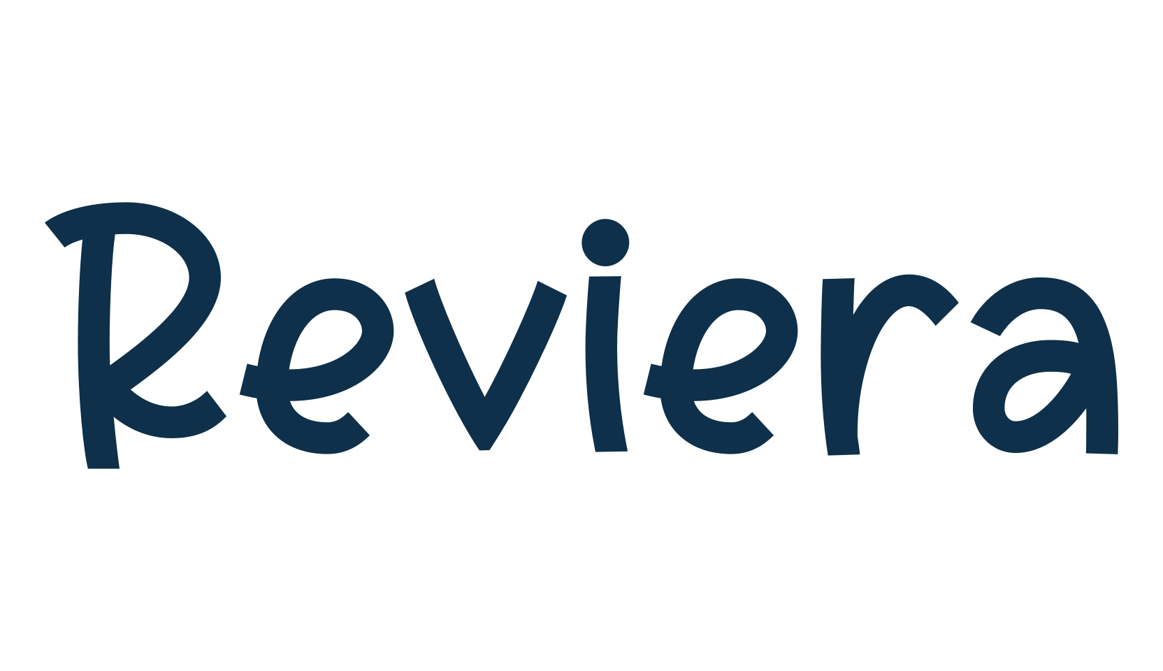 Reviera, various font preview