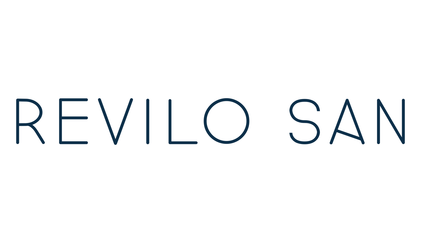 Revilo San, sans serif font preview
