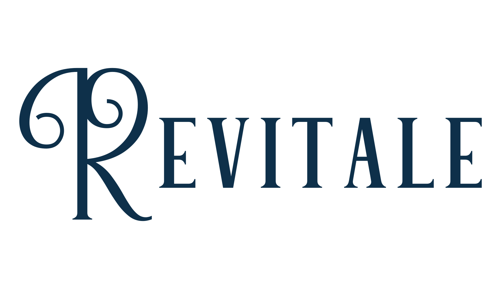 Revitale, retro font preview